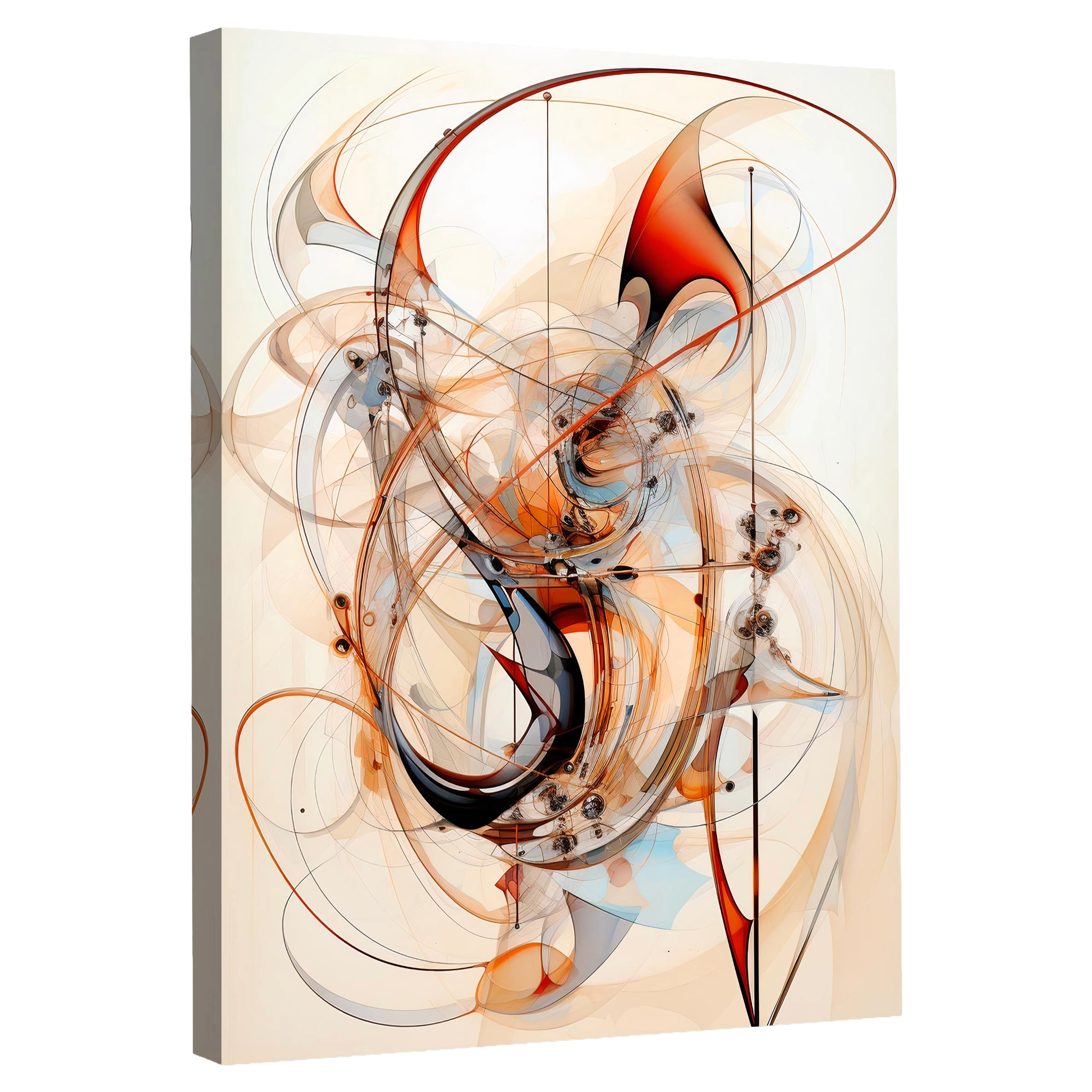 Tableau Abstrait Géométrique