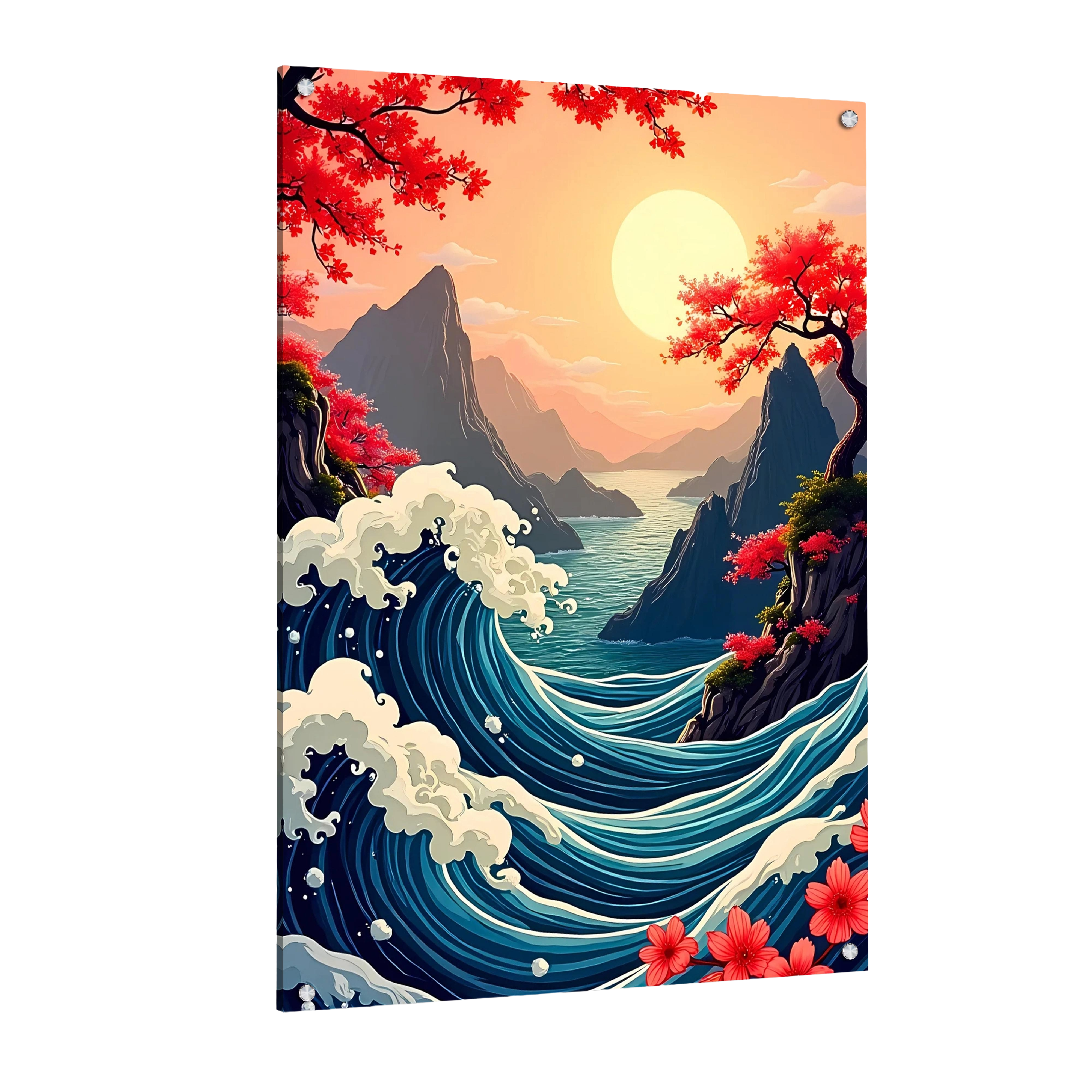 Tableau Japonais Contemporain