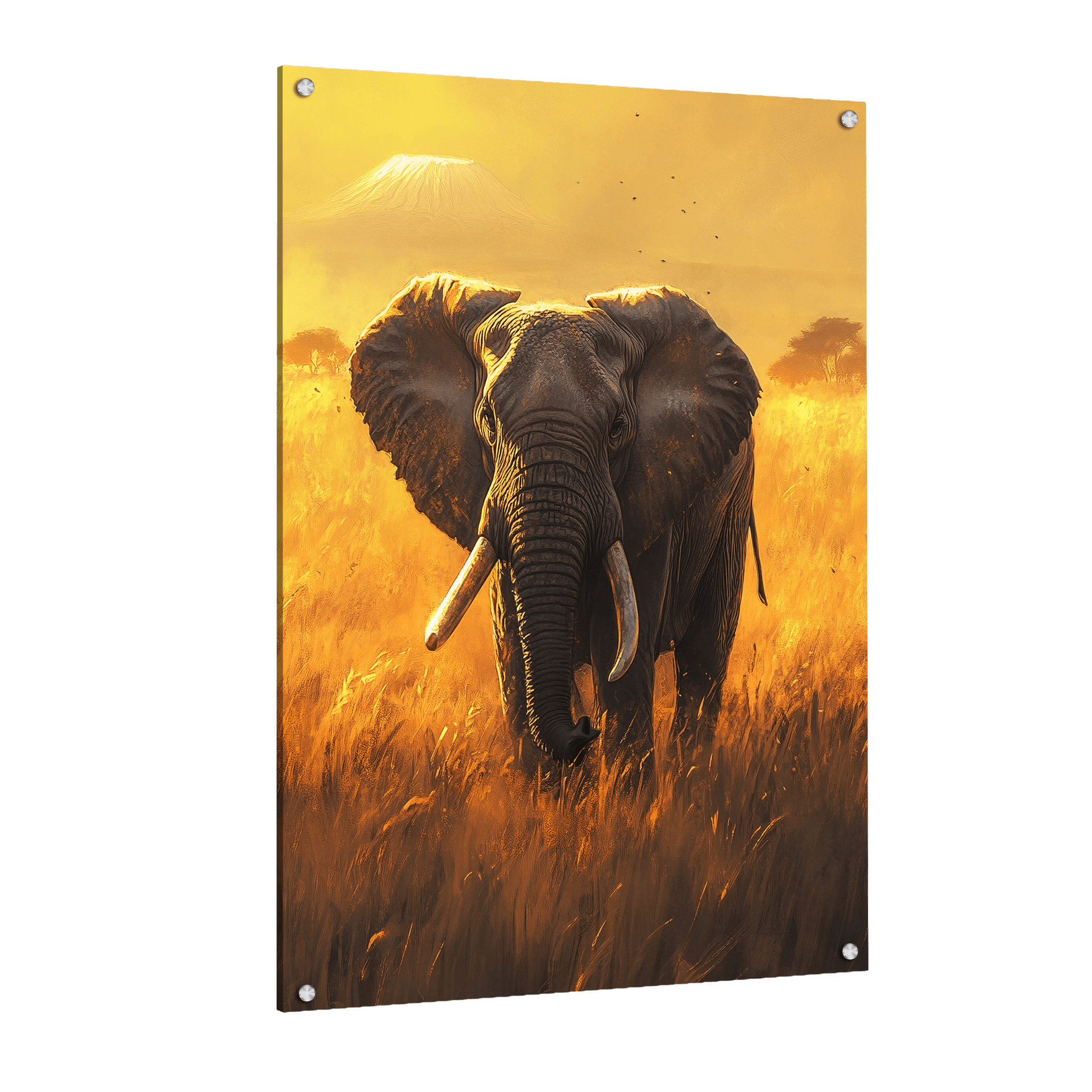 Éléphant Tableau - La Maison Du Tableau