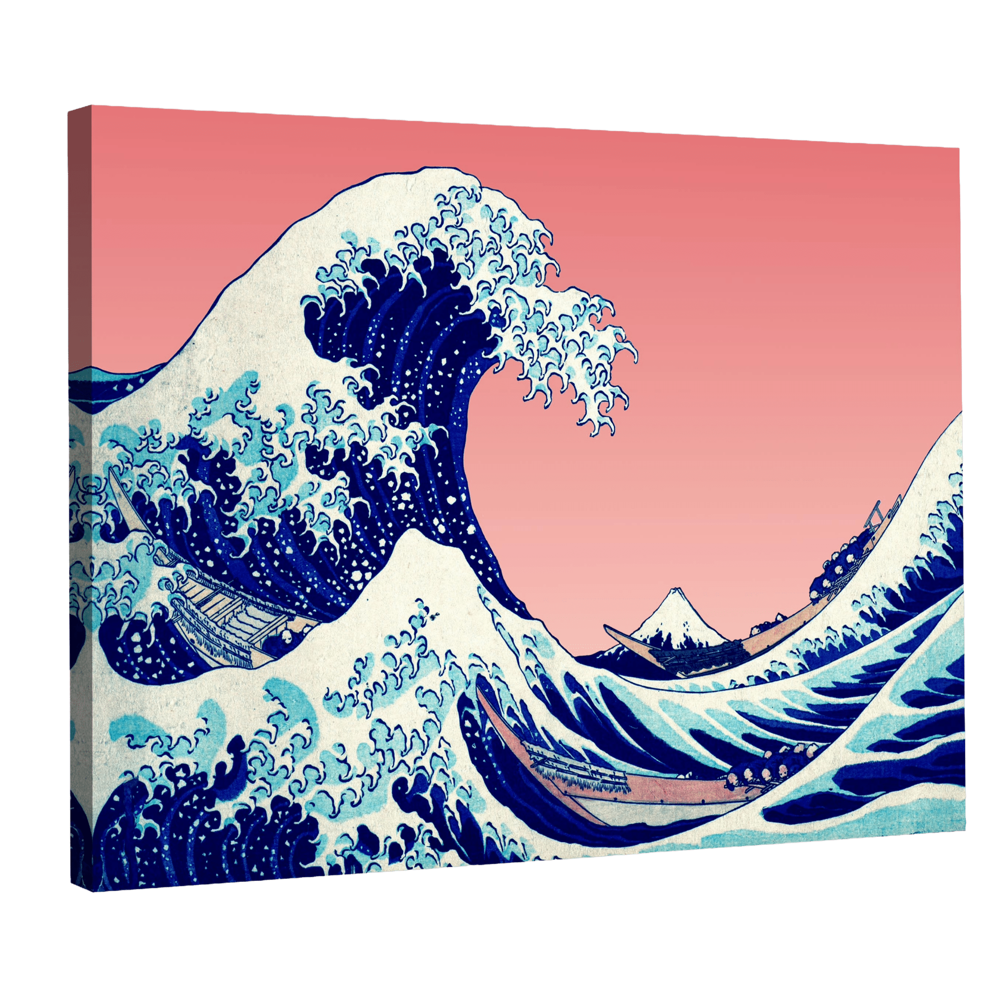 La Vague Tableau Japonais - La Maison Du Tableau