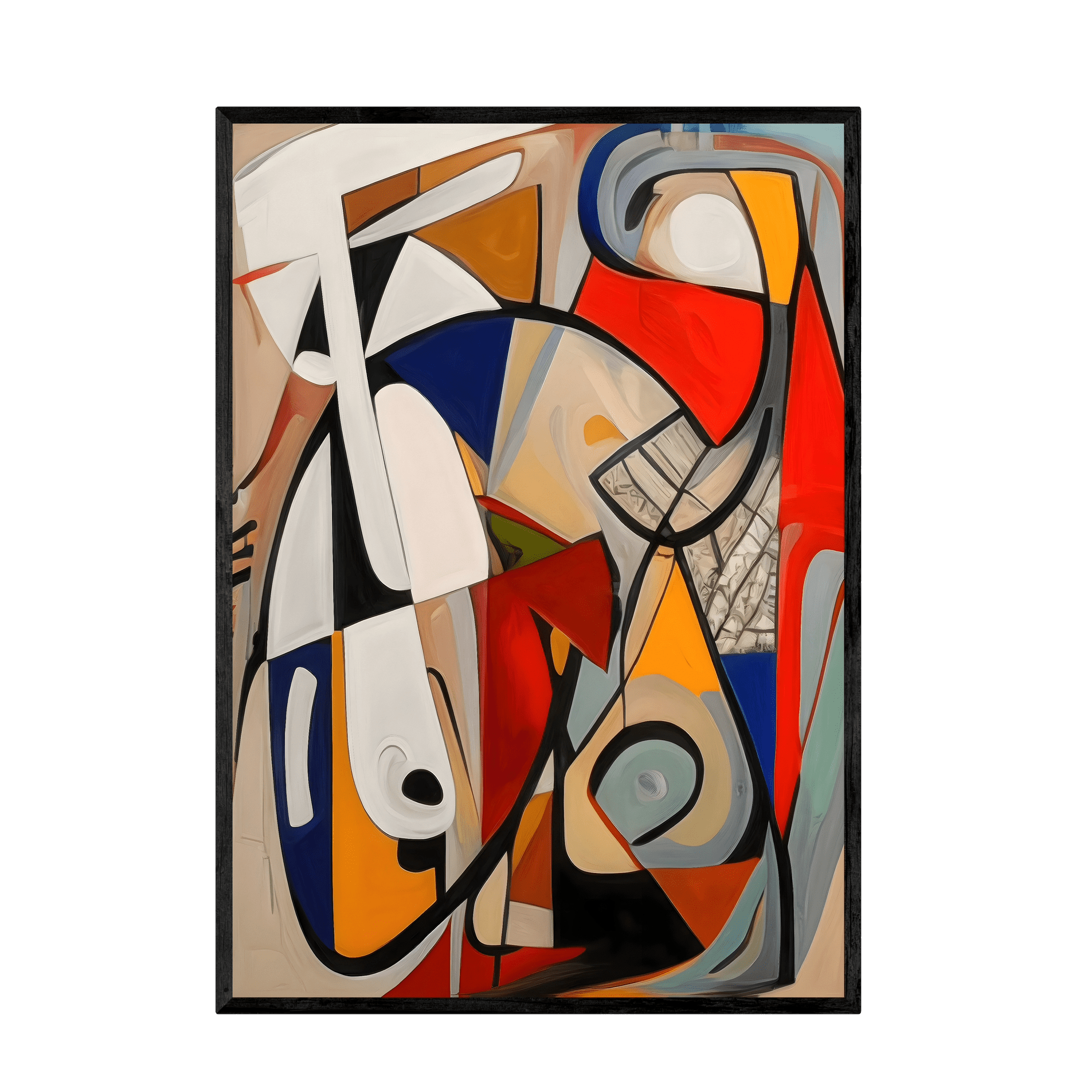 Tableau Abstrait - La Maison Du Tableau