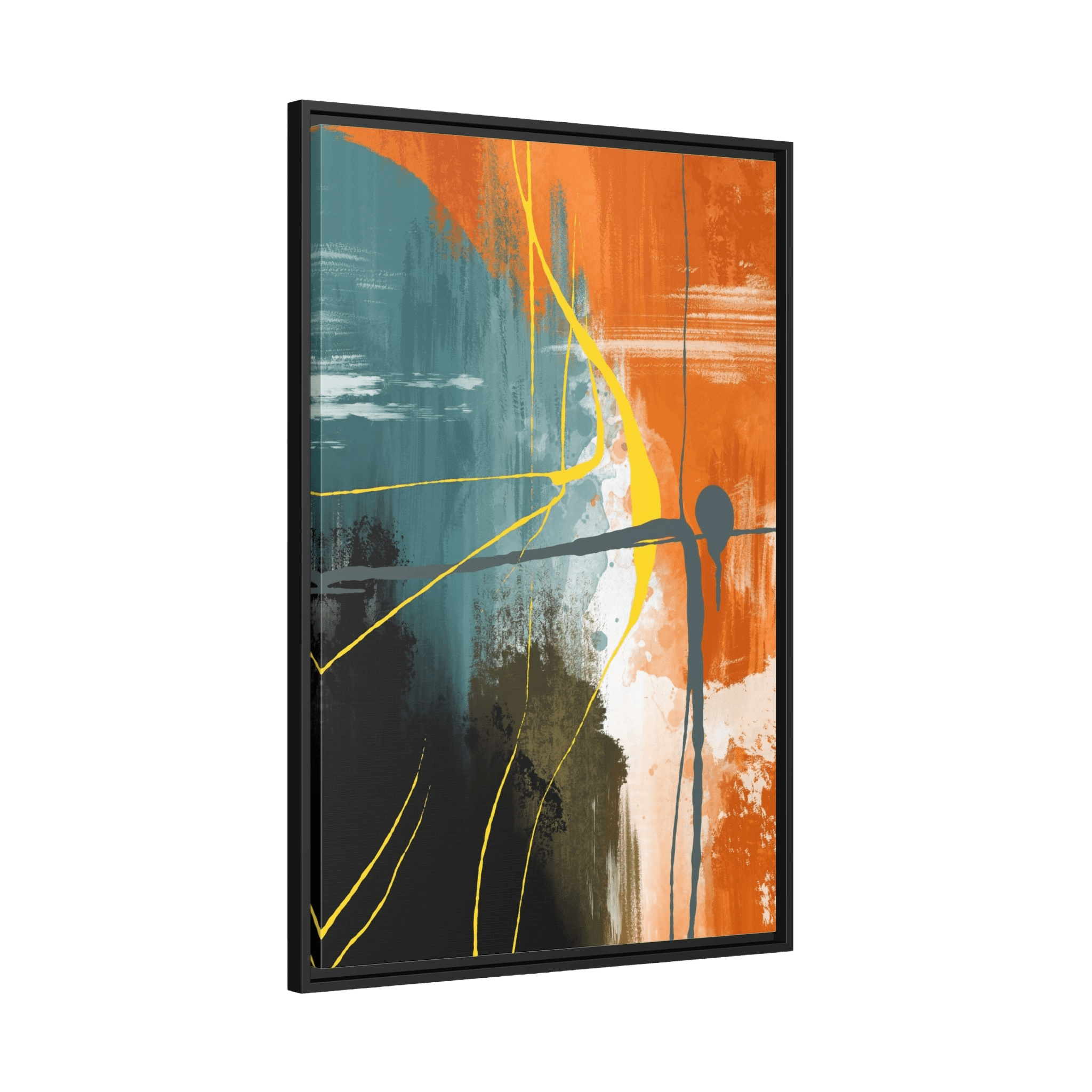 Tableau Abstrait Décoration - La Maison Du Tableau