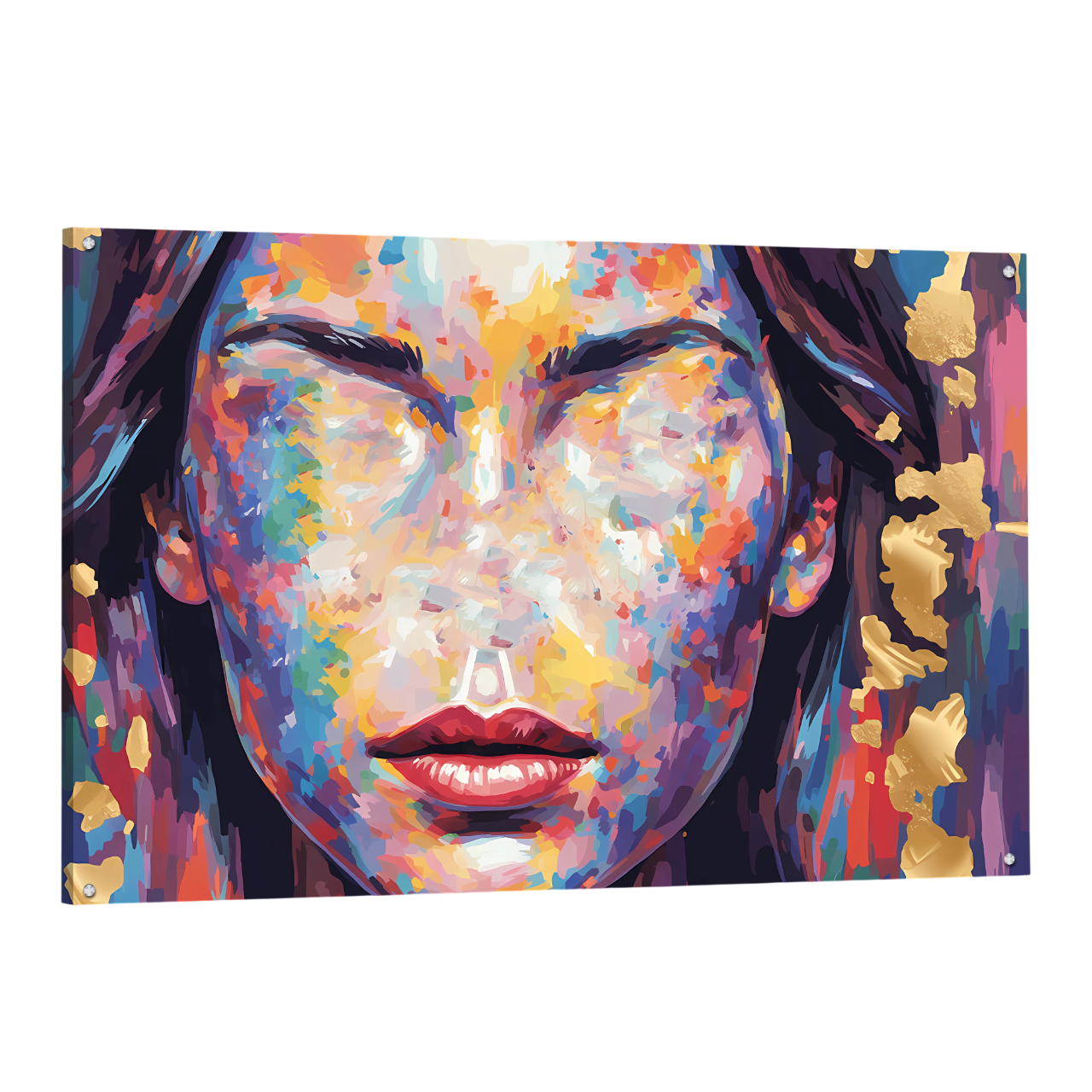 Tableau Abstrait Femme - La Maison Du Tableau