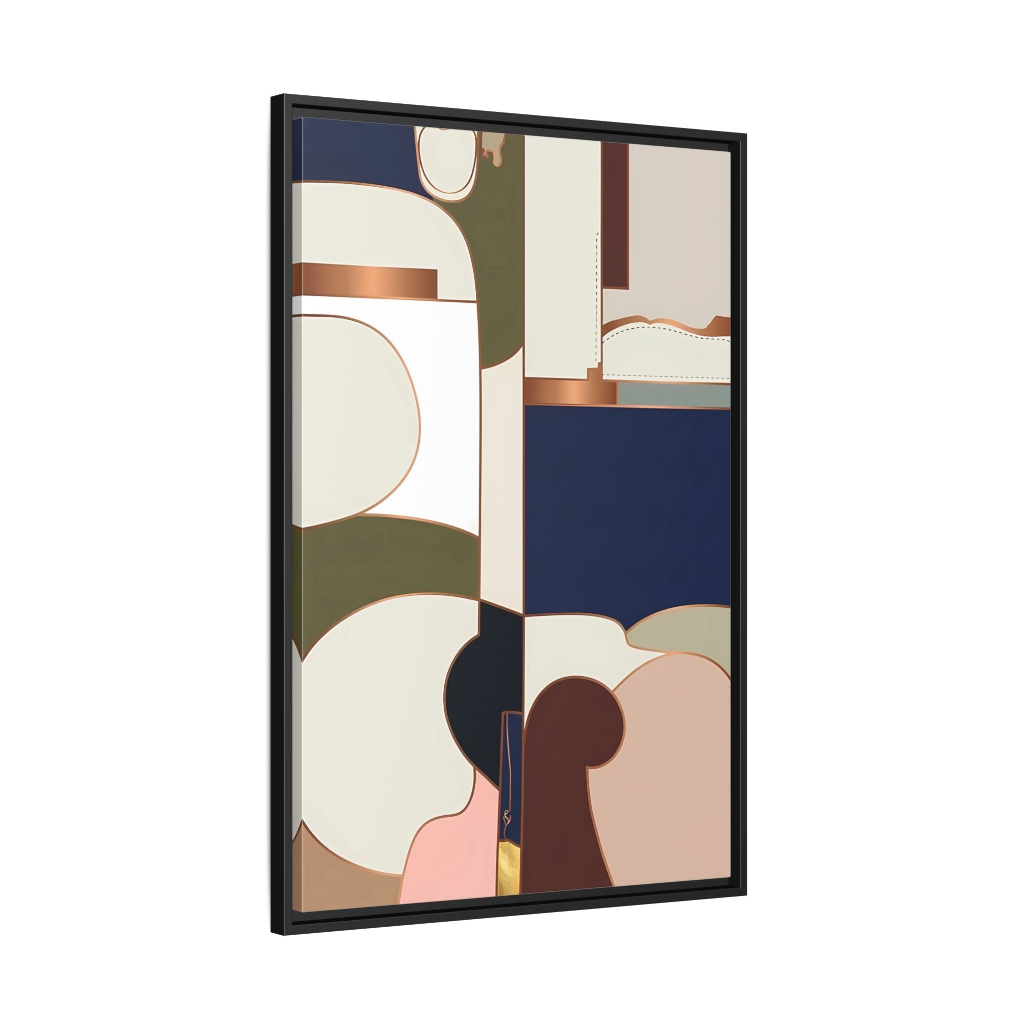 Tableau Abstrait Formes Organiques - La Maison Du Tableau