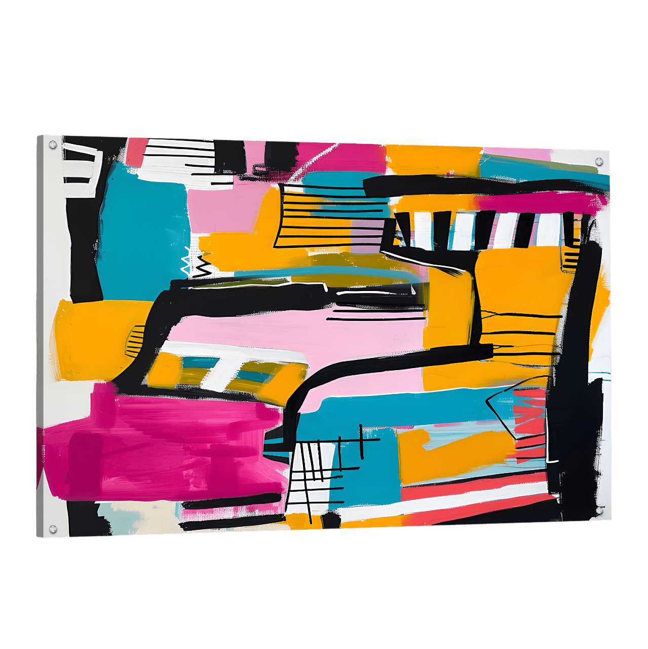 Tableau Abstrait Moderne - La Maison Du Tableau