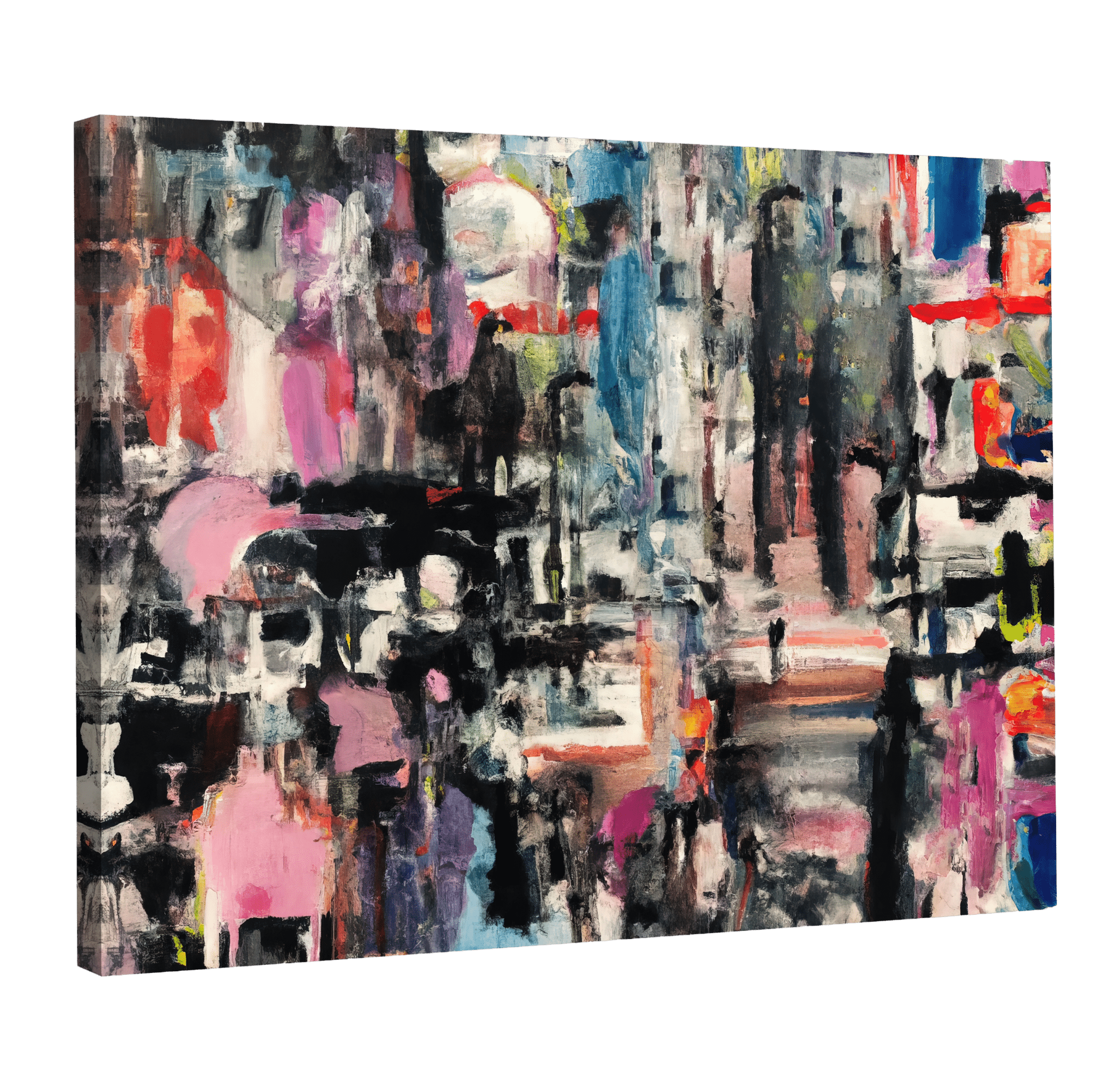 Tableau Abstrait Peinture - La Maison Du Tableau