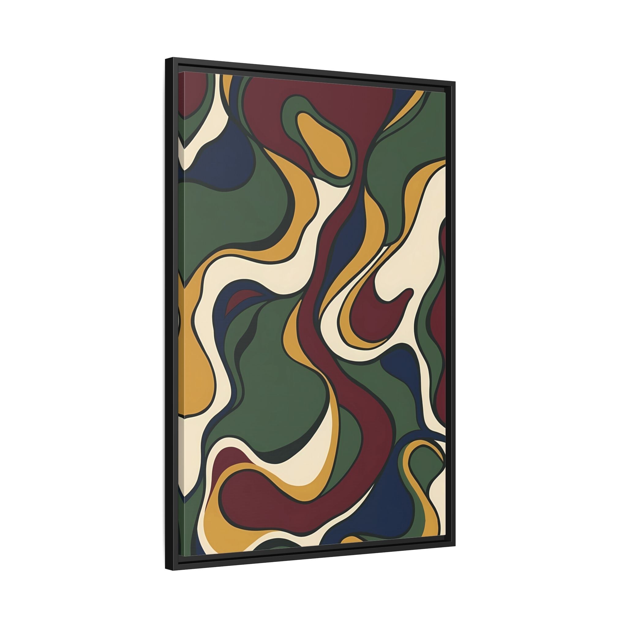 Tableau Abstrait Rétro - La Maison Du Tableau