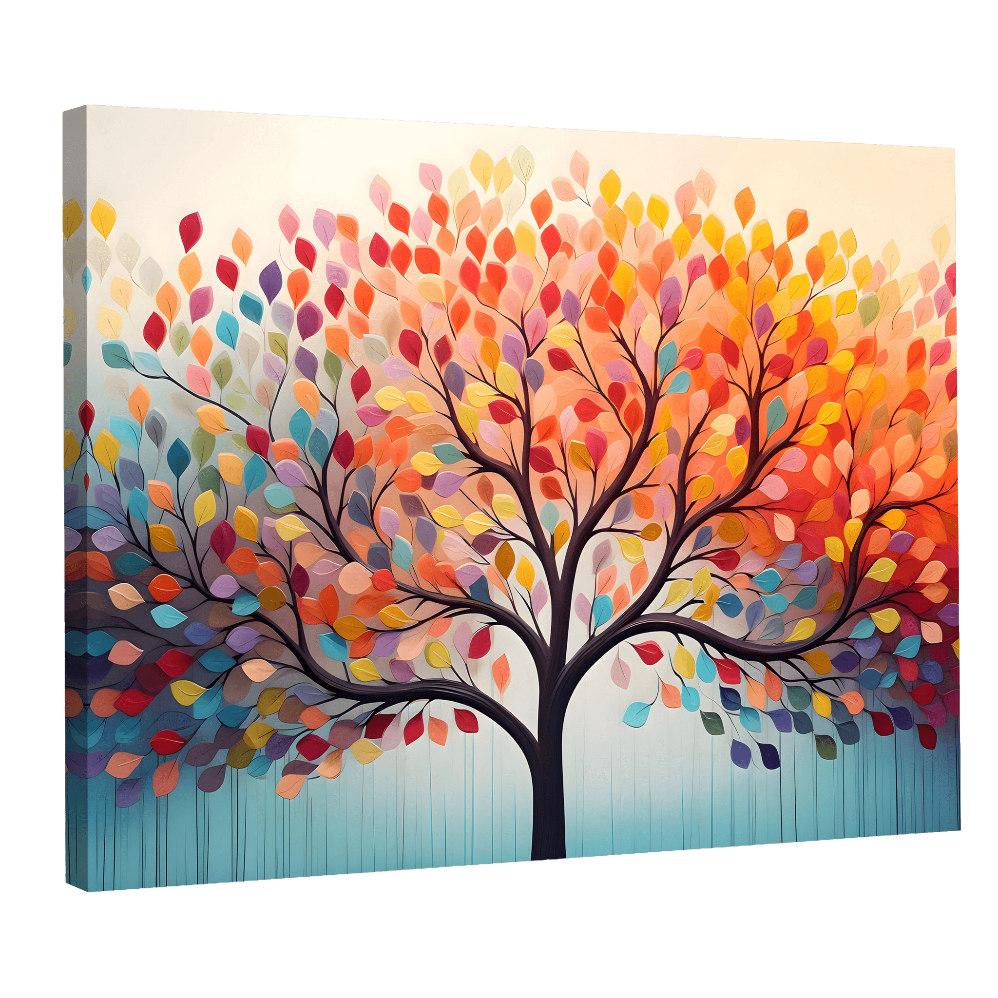 Tableau Arbre De Vie Coloré - La Maison Du Tableau