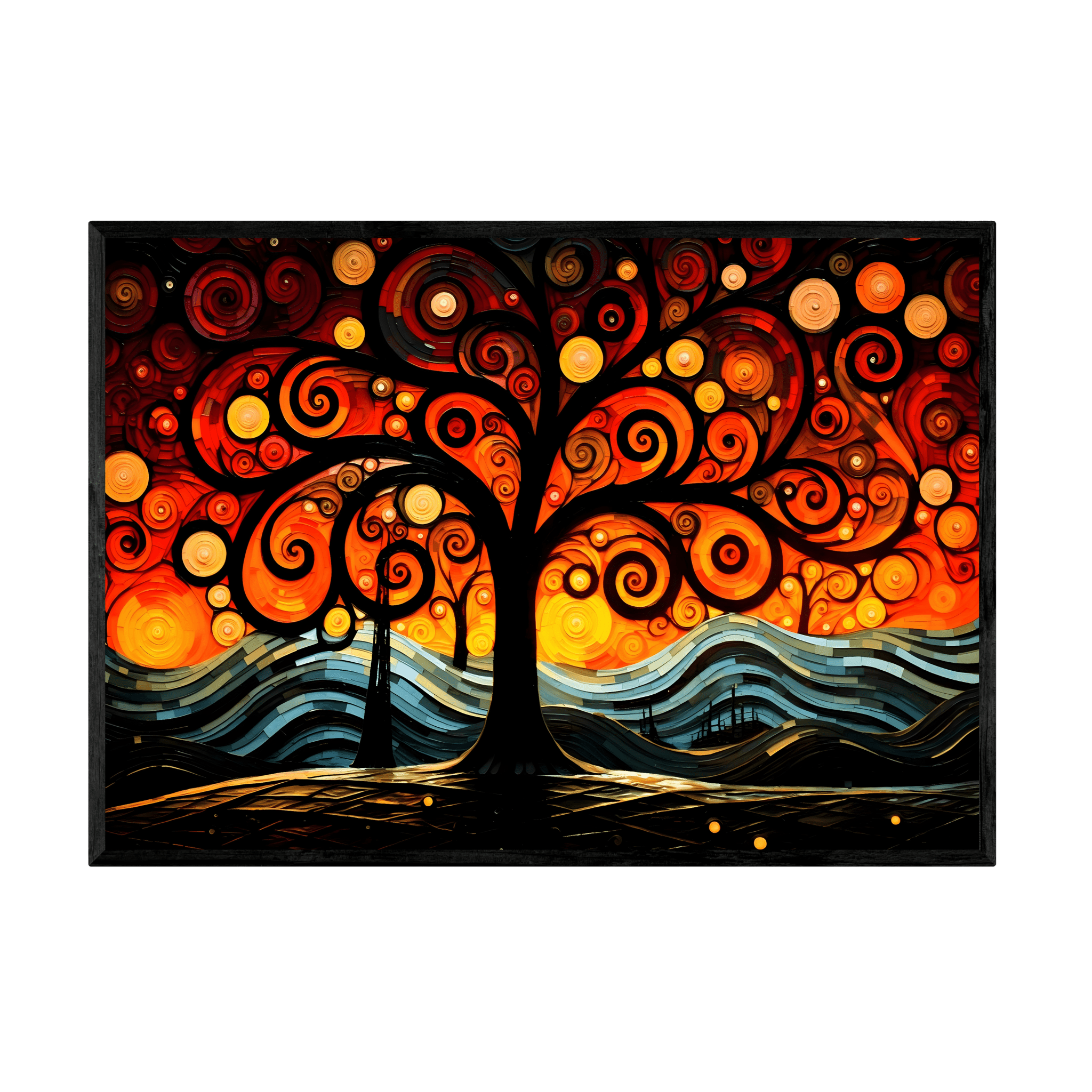 Tableau Arbre De Vie Moderne - La Maison Du Tableau