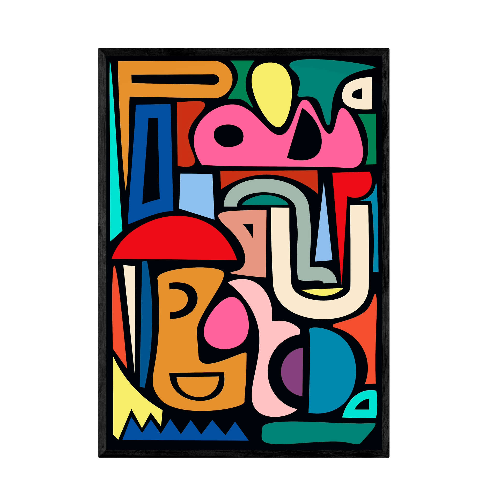 Tableau Art Abstrait - La Maison Du Tableau