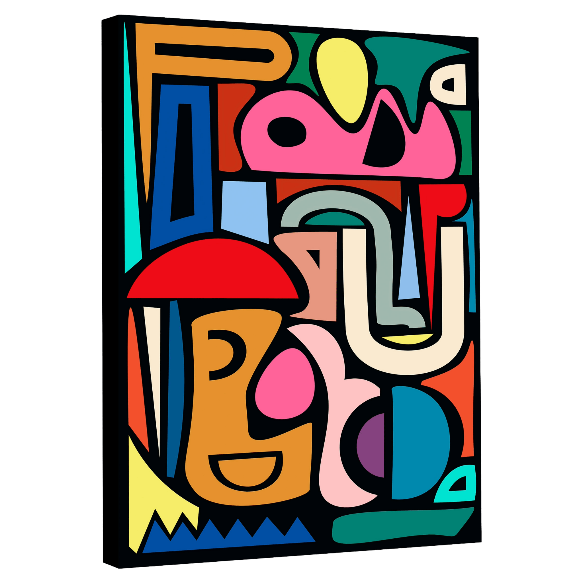 Tableau Art Abstrait - La Maison Du Tableau