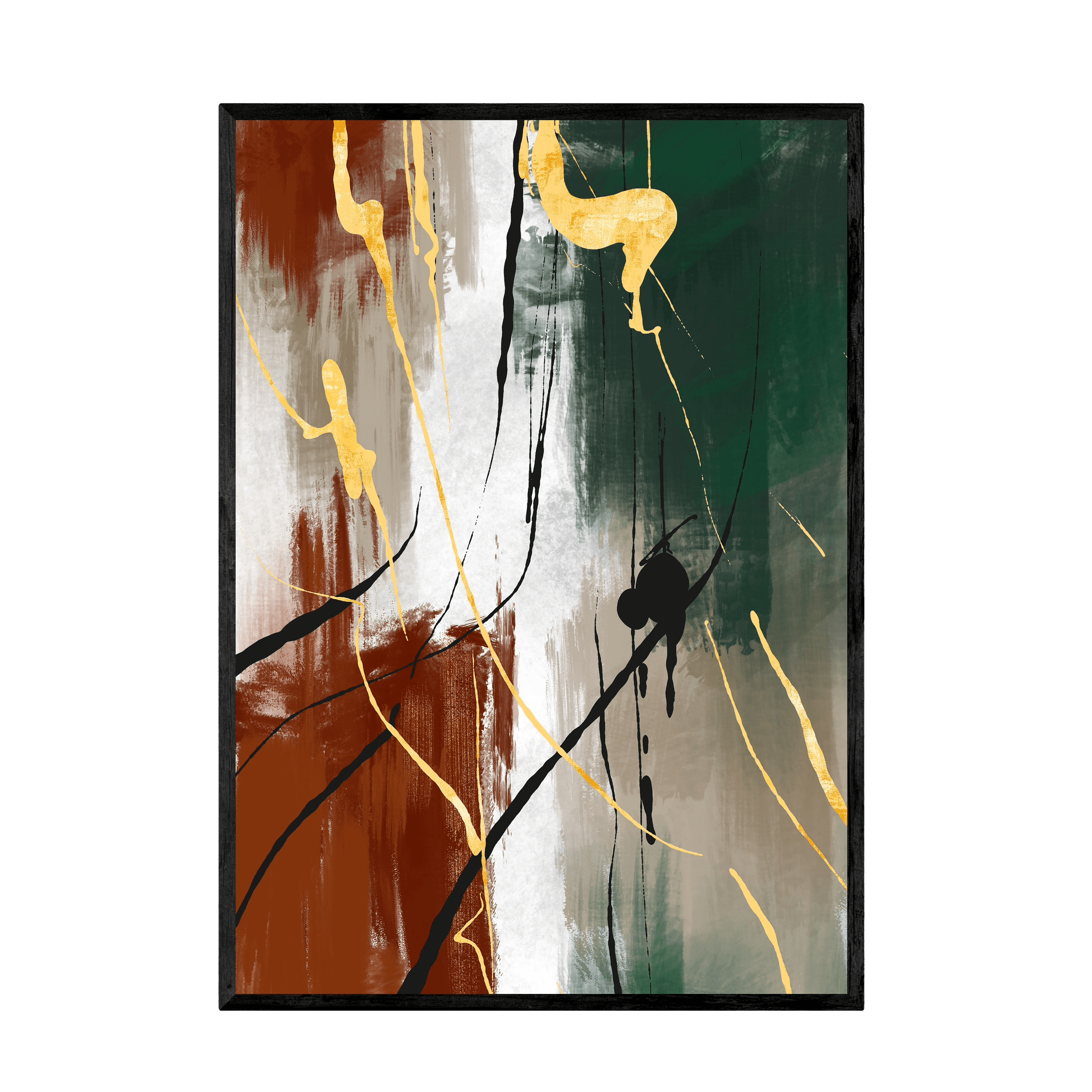 Tableau Art Abstrait Moderne - La Maison Du Tableau