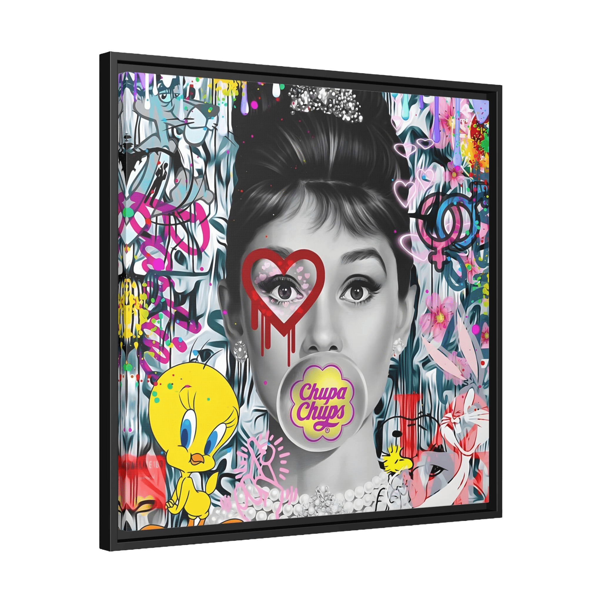 Tableau Audrey Hepburn Pop Art - La Maison Du Tableau