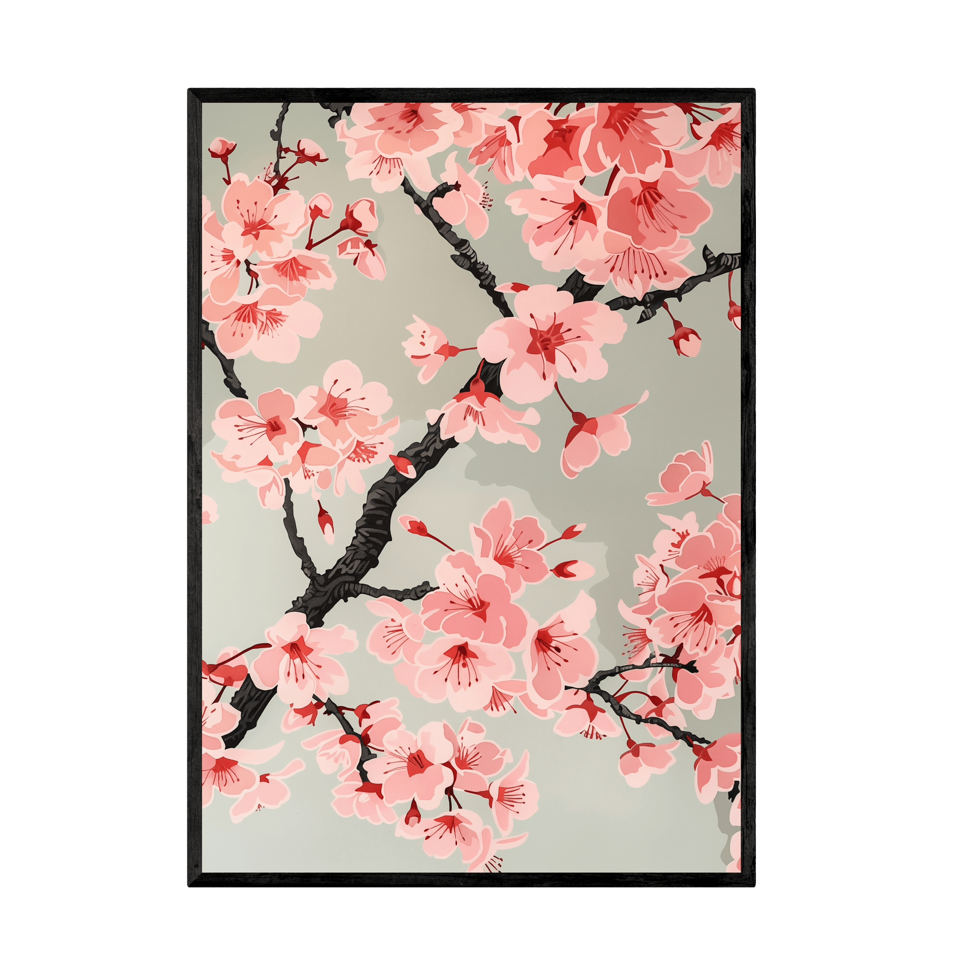 Tableau Cerisiers Japonais - La Maison Du Tableau