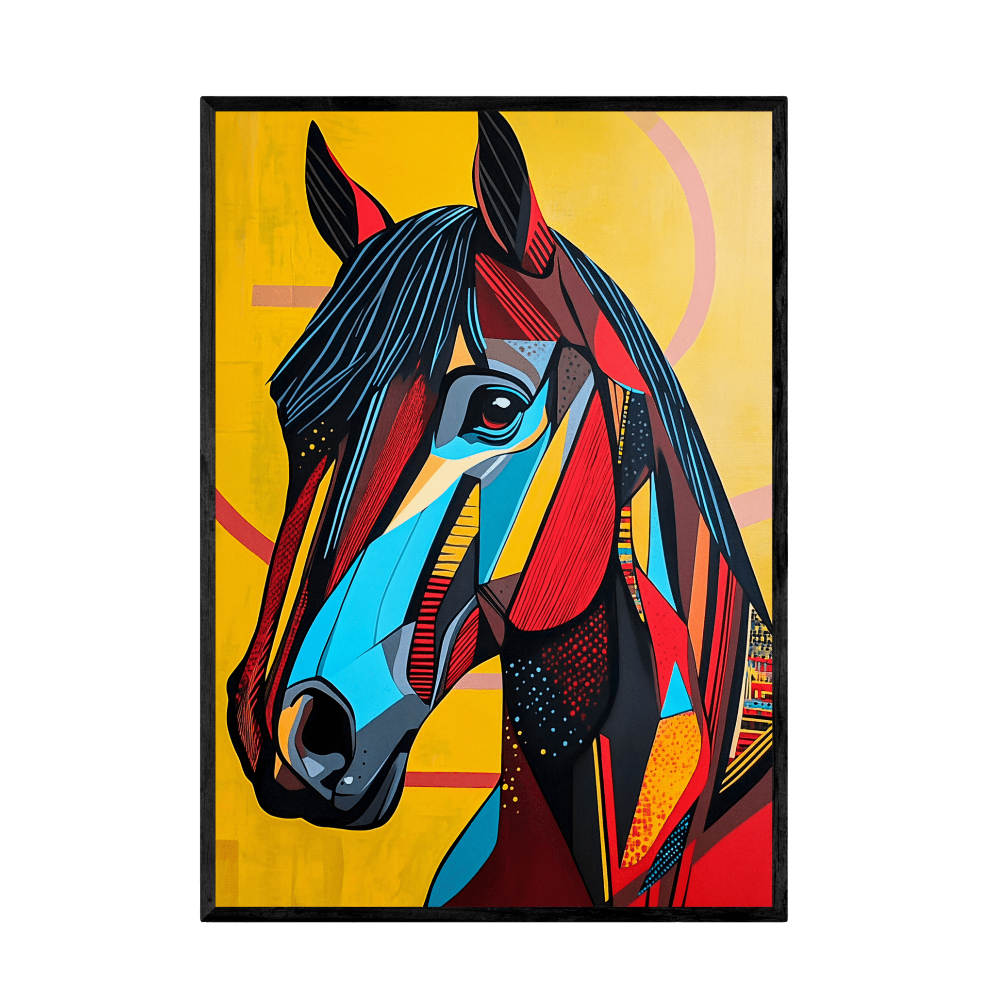 Tableau Cheval Moderne - La Maison Du Tableau