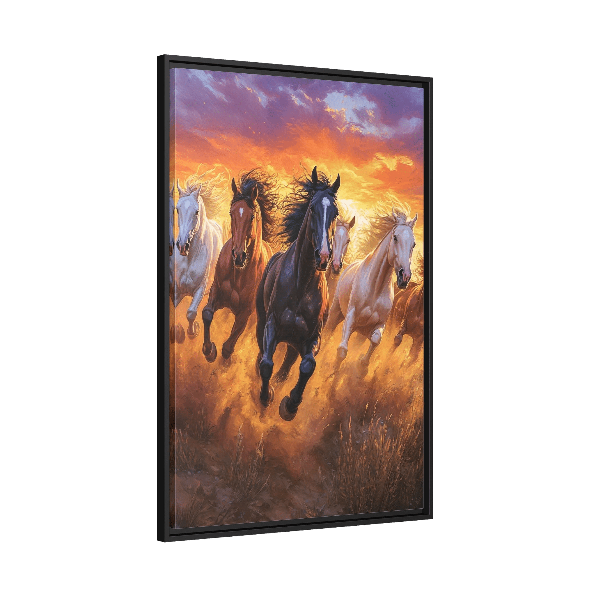 Tableau Chevaux - La Maison Du Tableau