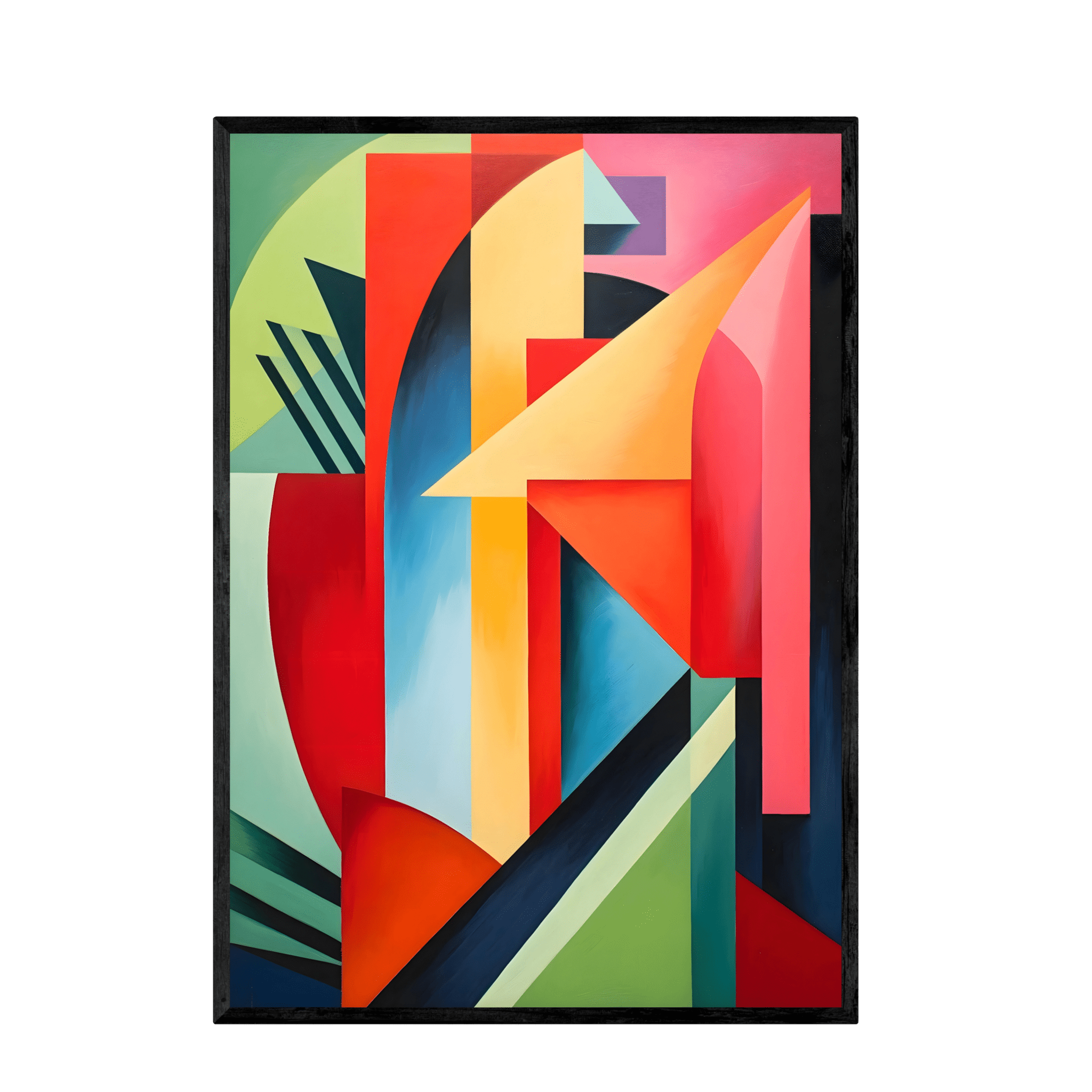 Tableau Coloré Moderne - La Maison Du Tableau