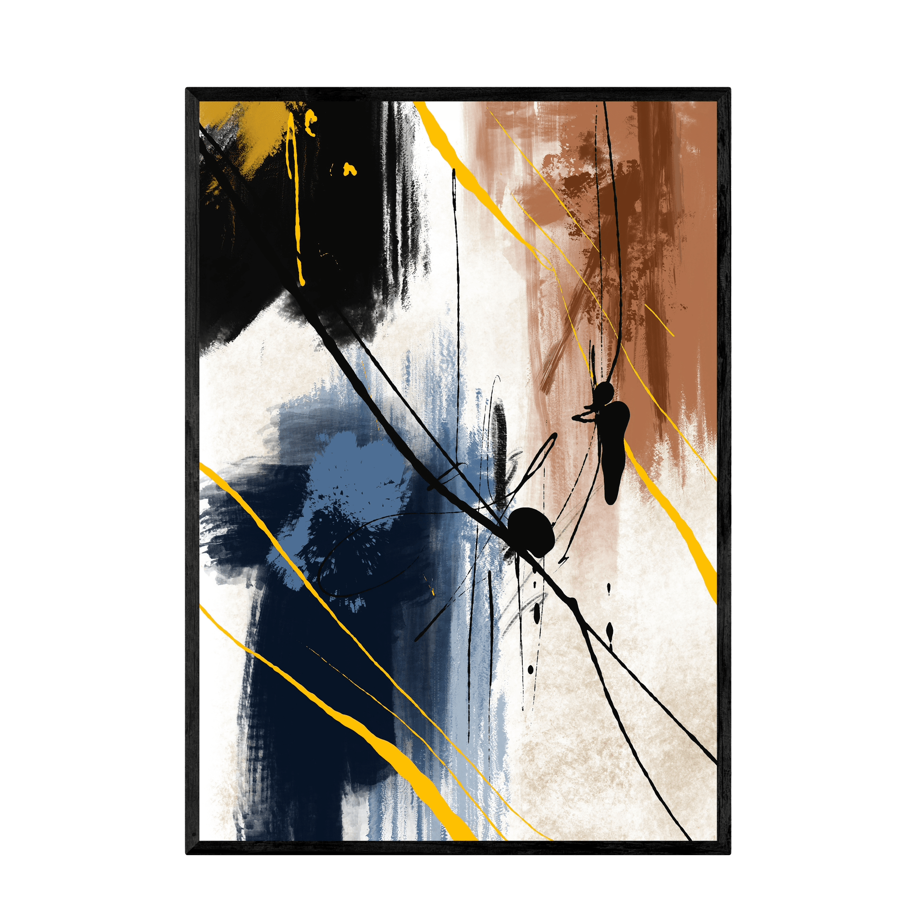 Tableau Deco Abstrait - La Maison Du Tableau