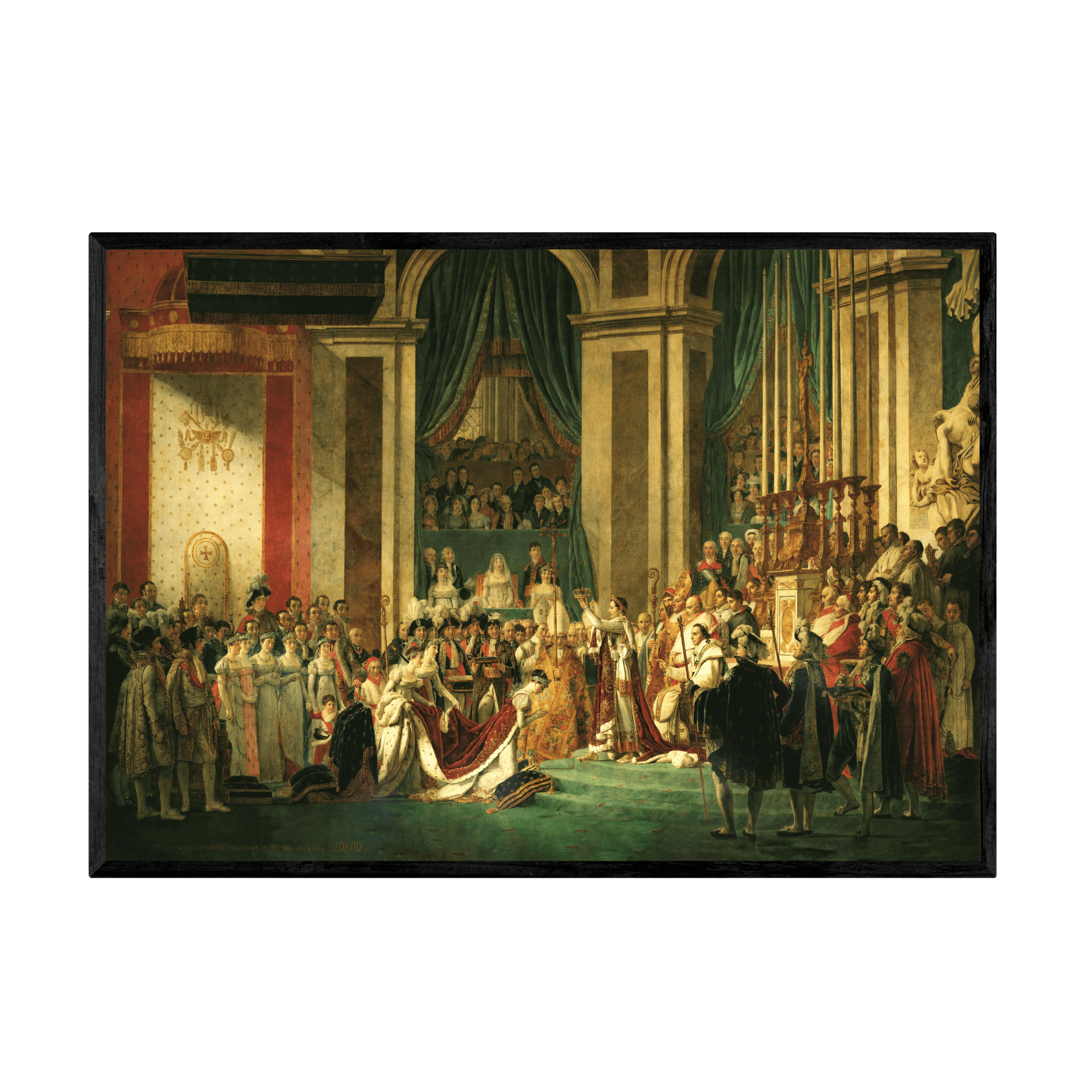 Tableau Du Sacre De Napoléon - La Maison Du Tableau
