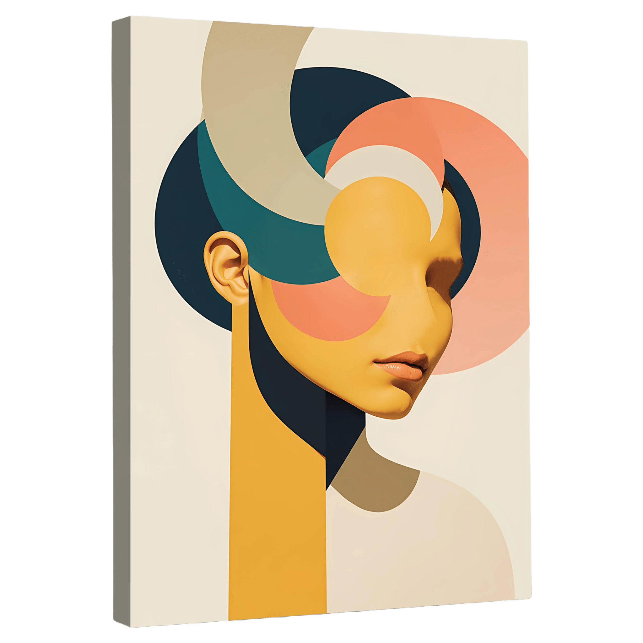 Tableau Femme Abstrait - La Maison Du Tableau