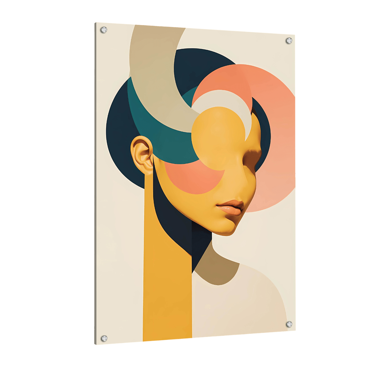 Tableau Femme Abstrait - La Maison Du Tableau