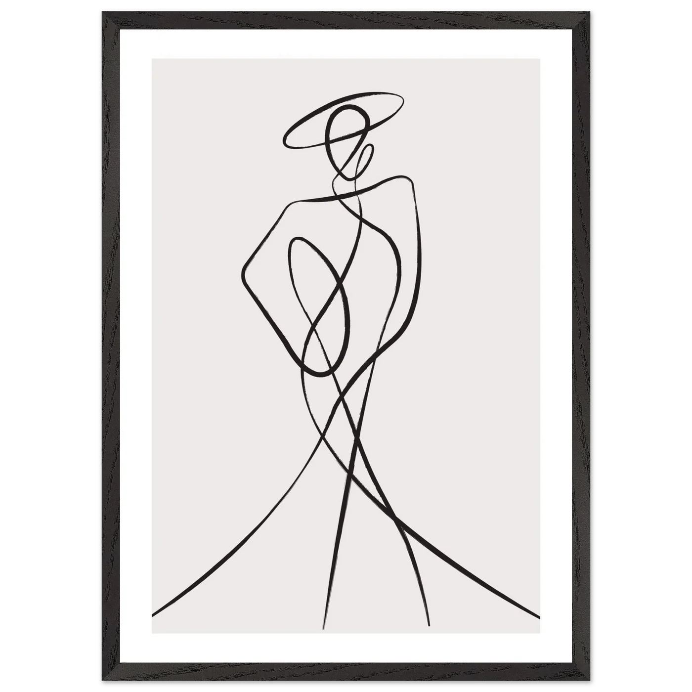 Tableau Femme Minimaliste - La Maison Du Tableau