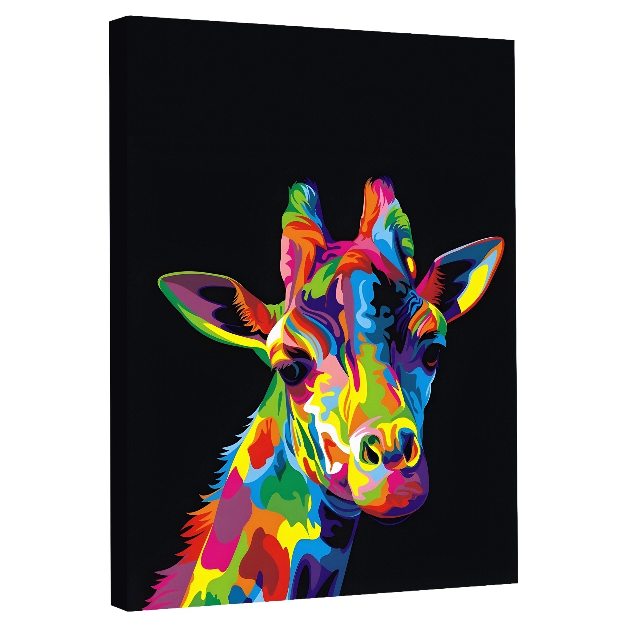 Tableau Girafe Pop Art - La Maison Du Tableau