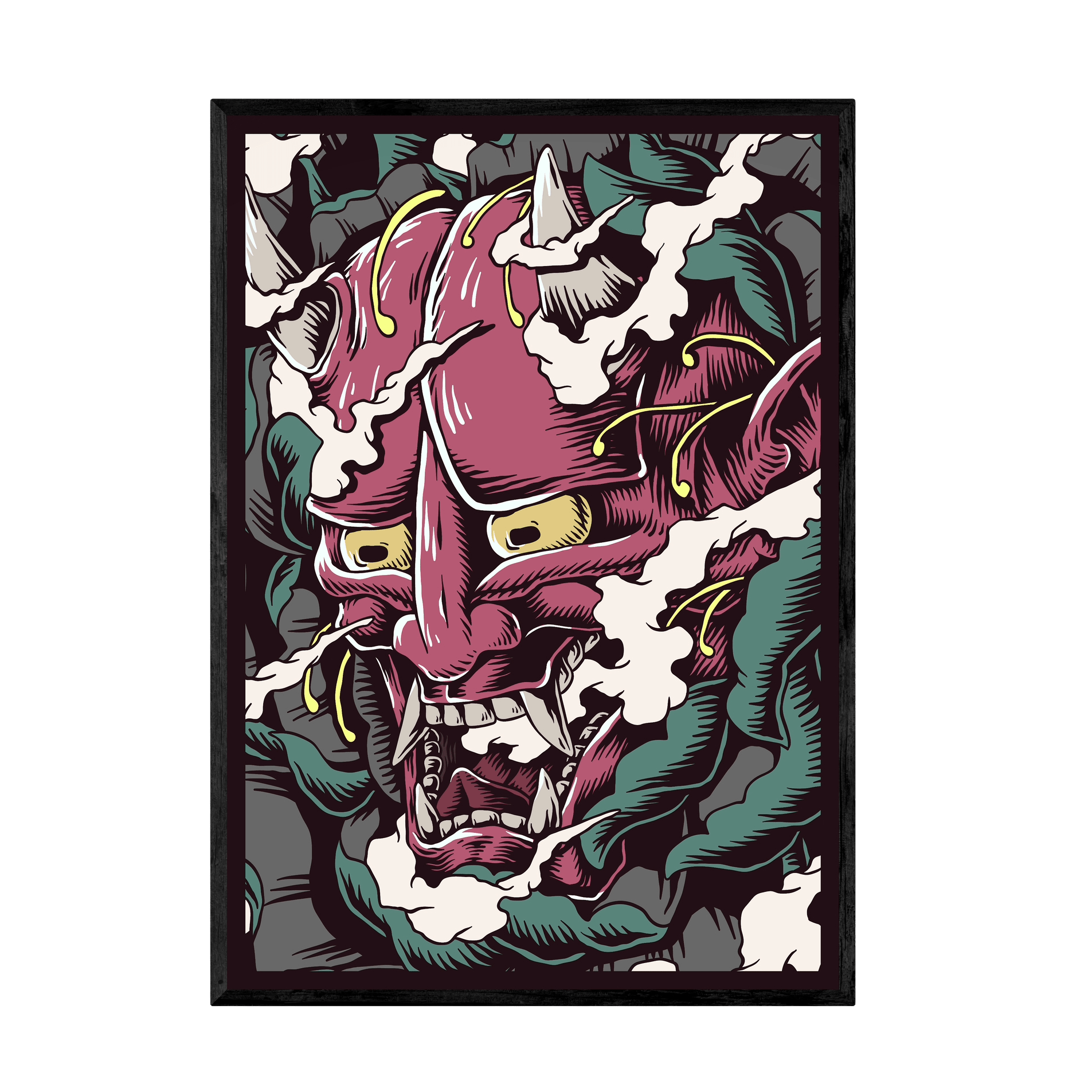 Tableau Japonais Moderne - La Maison Du Tableau