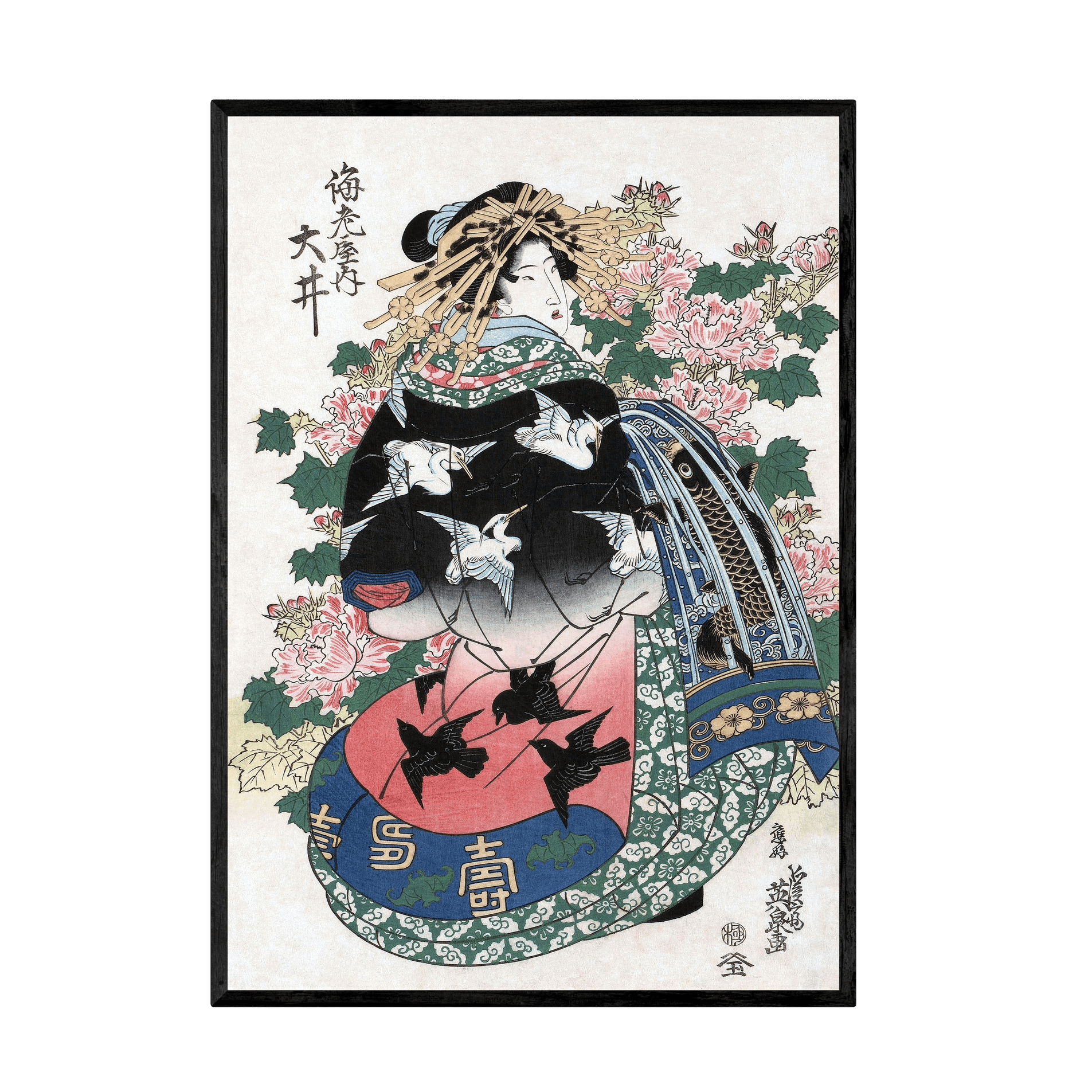 Tableau Japonais Traditionnel - La Maison Du Tableau