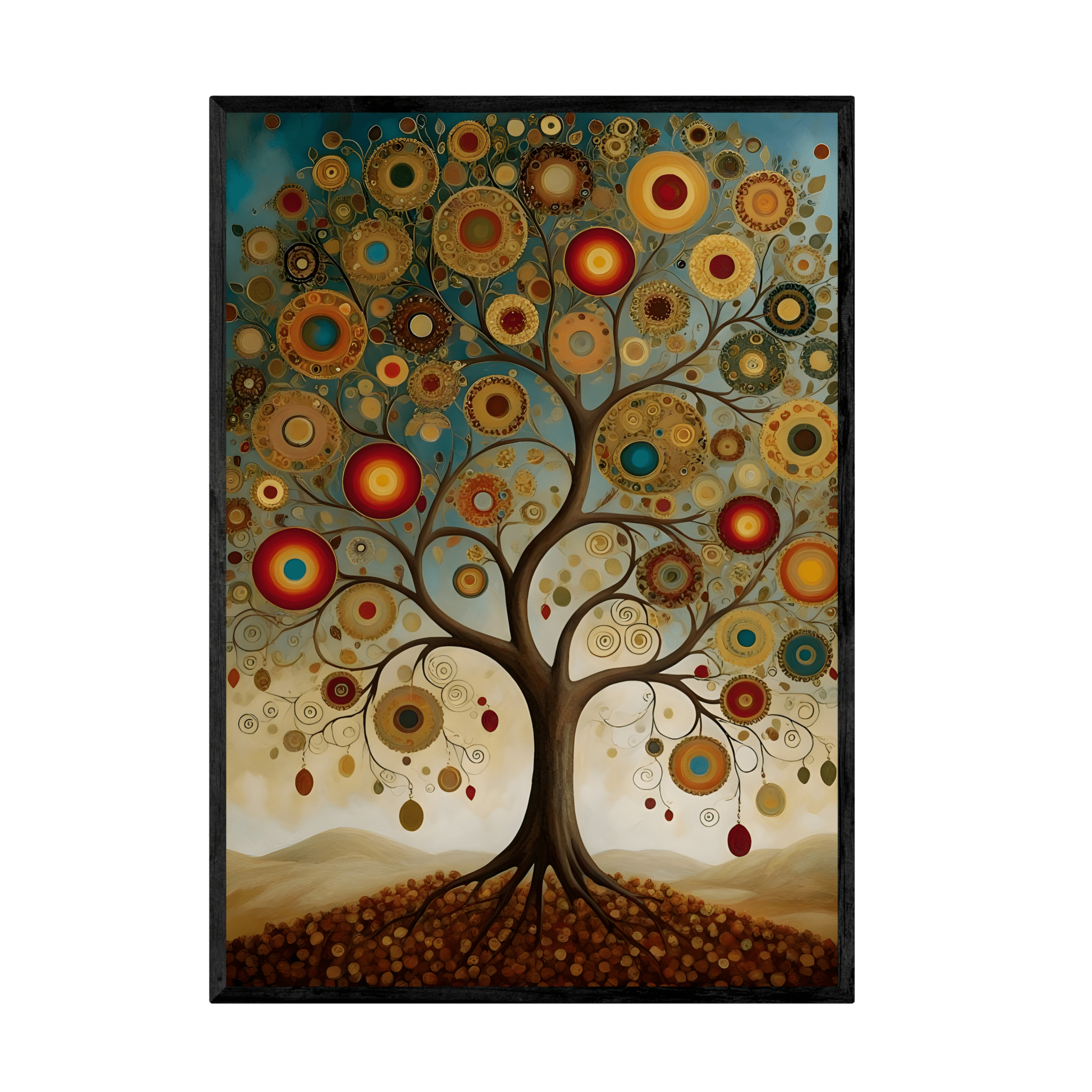 Tableau Klimt Arbre De Vie - La Maison Du Tableau
