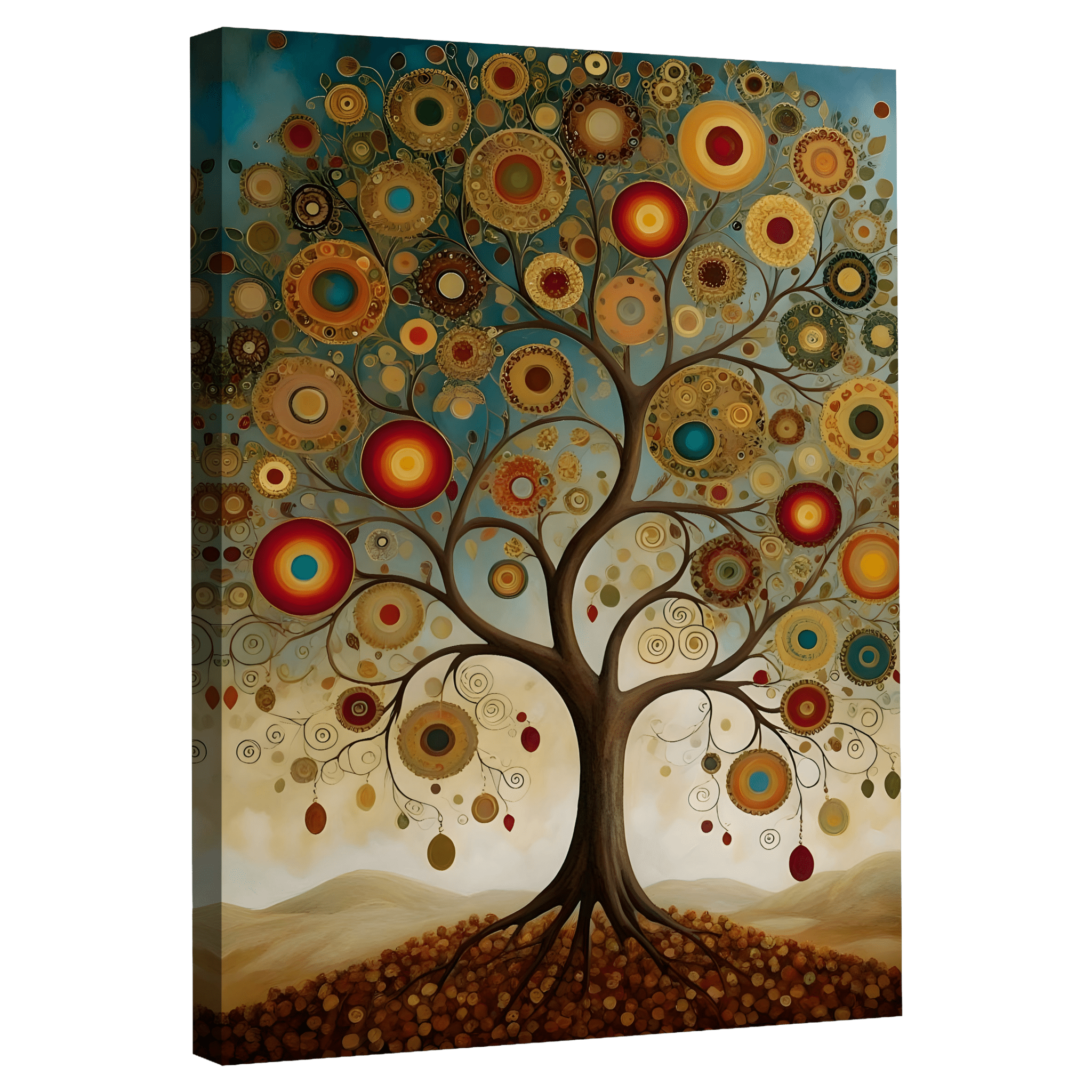 Tableau Klimt Arbre De Vie - La Maison Du Tableau