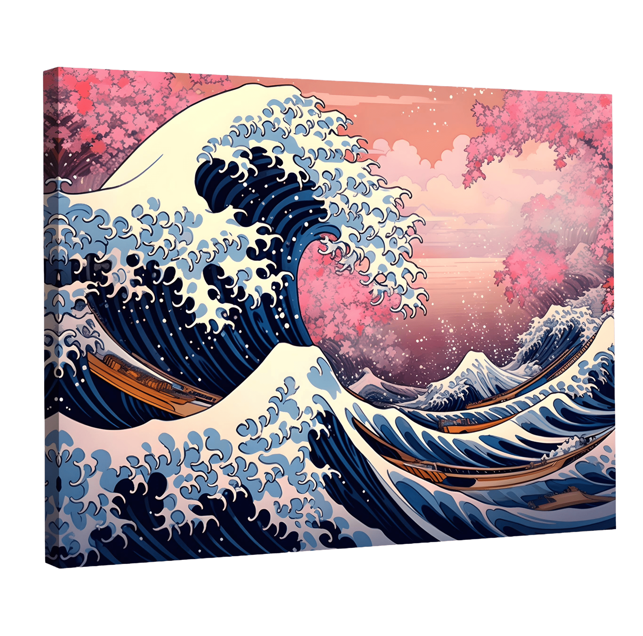 Tableau La Vague Japon - La Maison Du Tableau