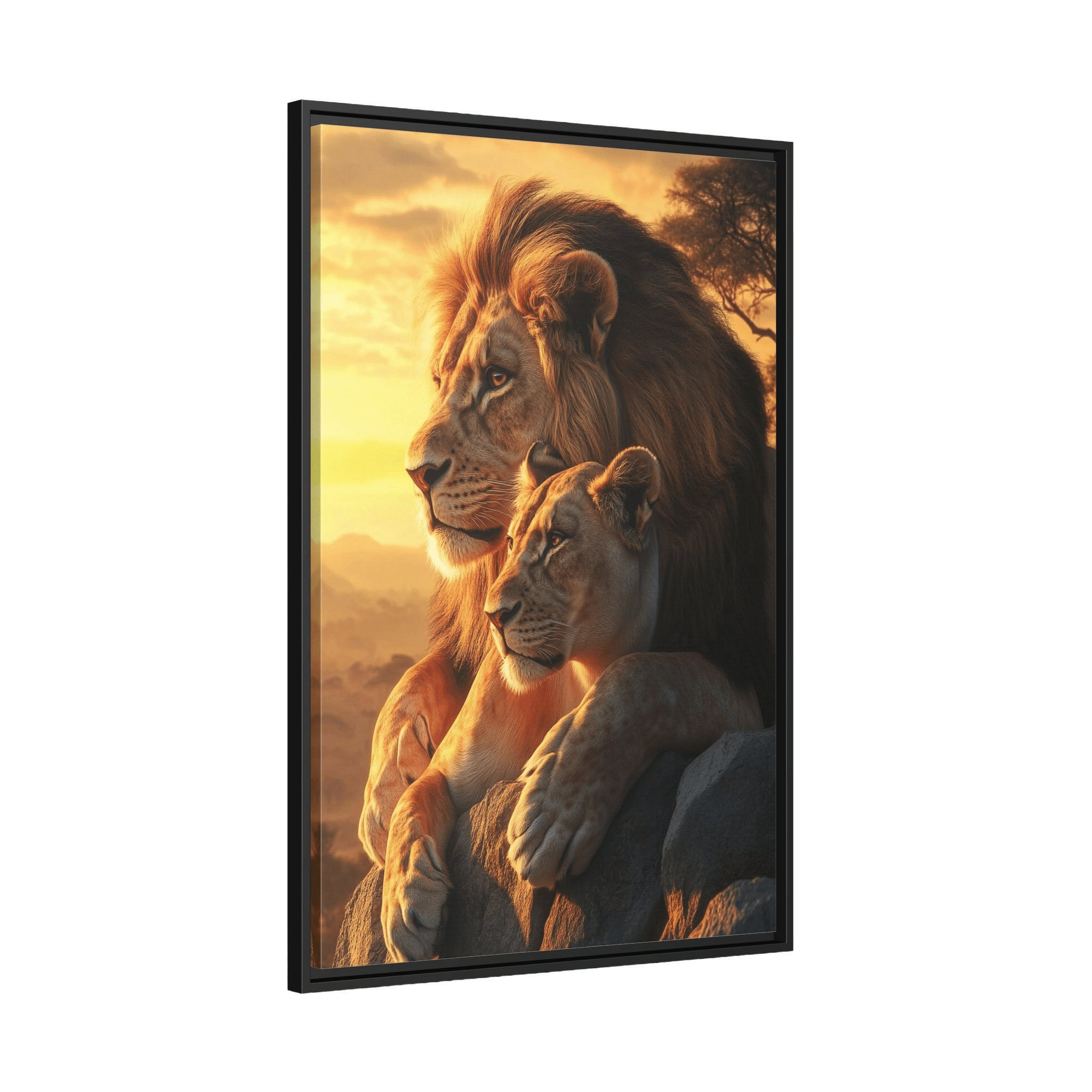 Tableau Lionne - La Maison Du Tableau