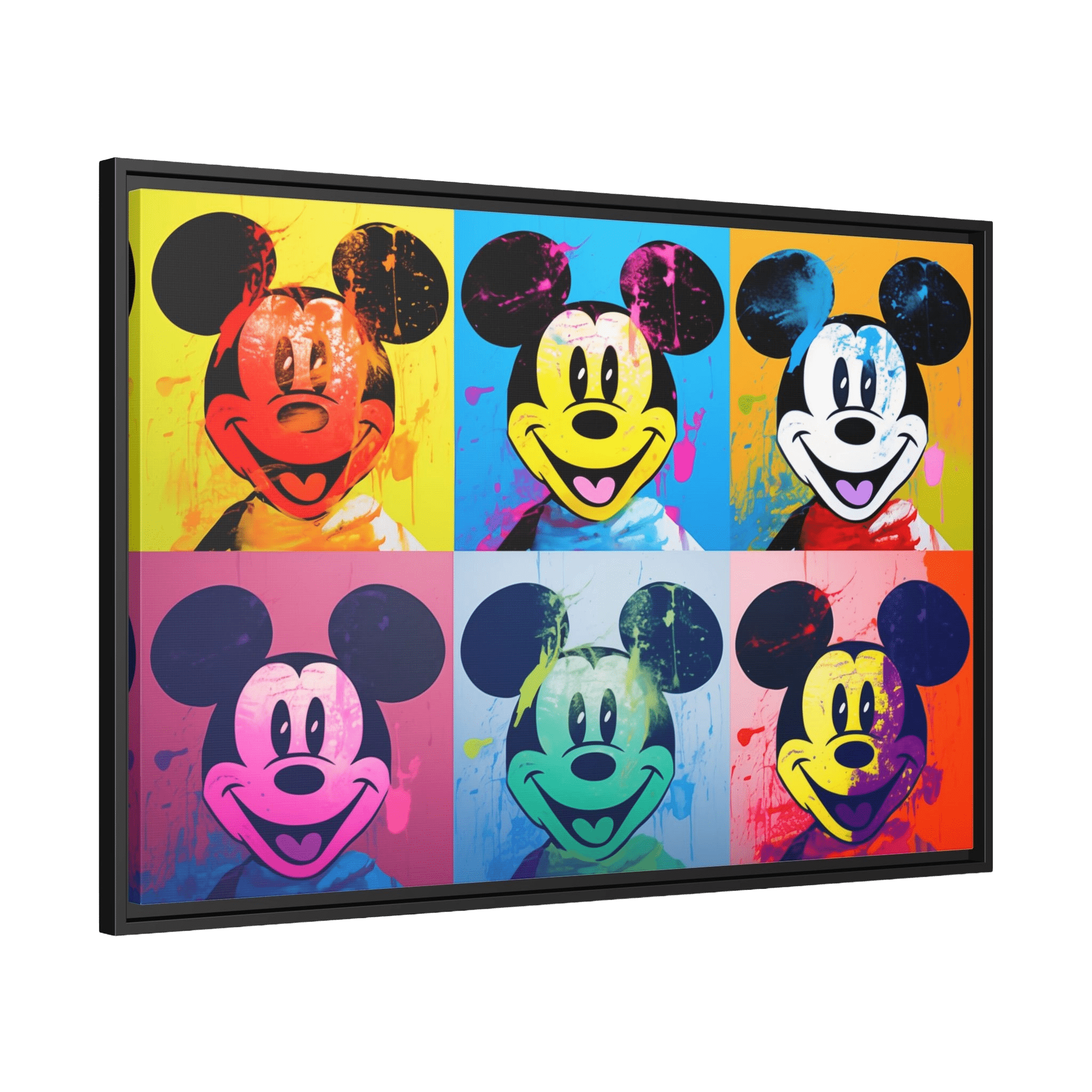 Tableau Mickey Pop Art - La Maison Du Tableau