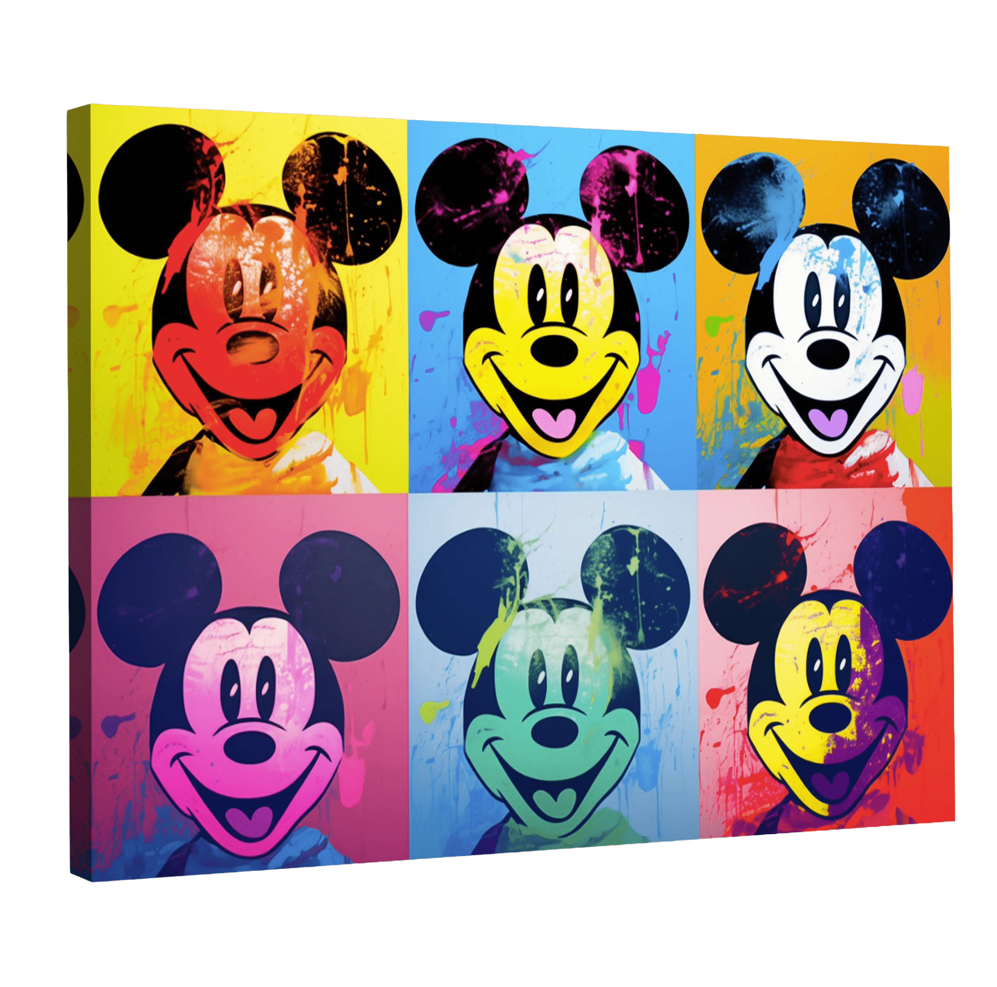 Tableau Mickey Pop Art - La Maison Du Tableau