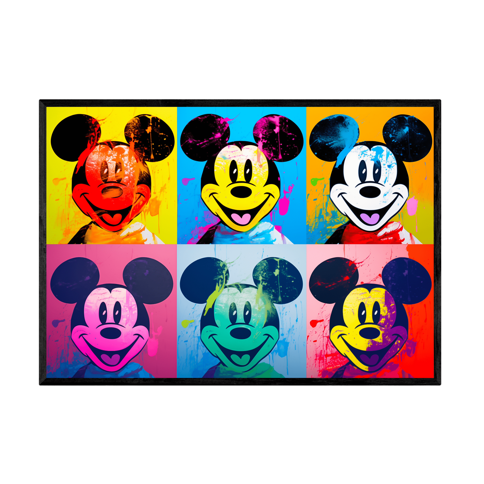 Tableau Mickey Pop Art - La Maison Du Tableau