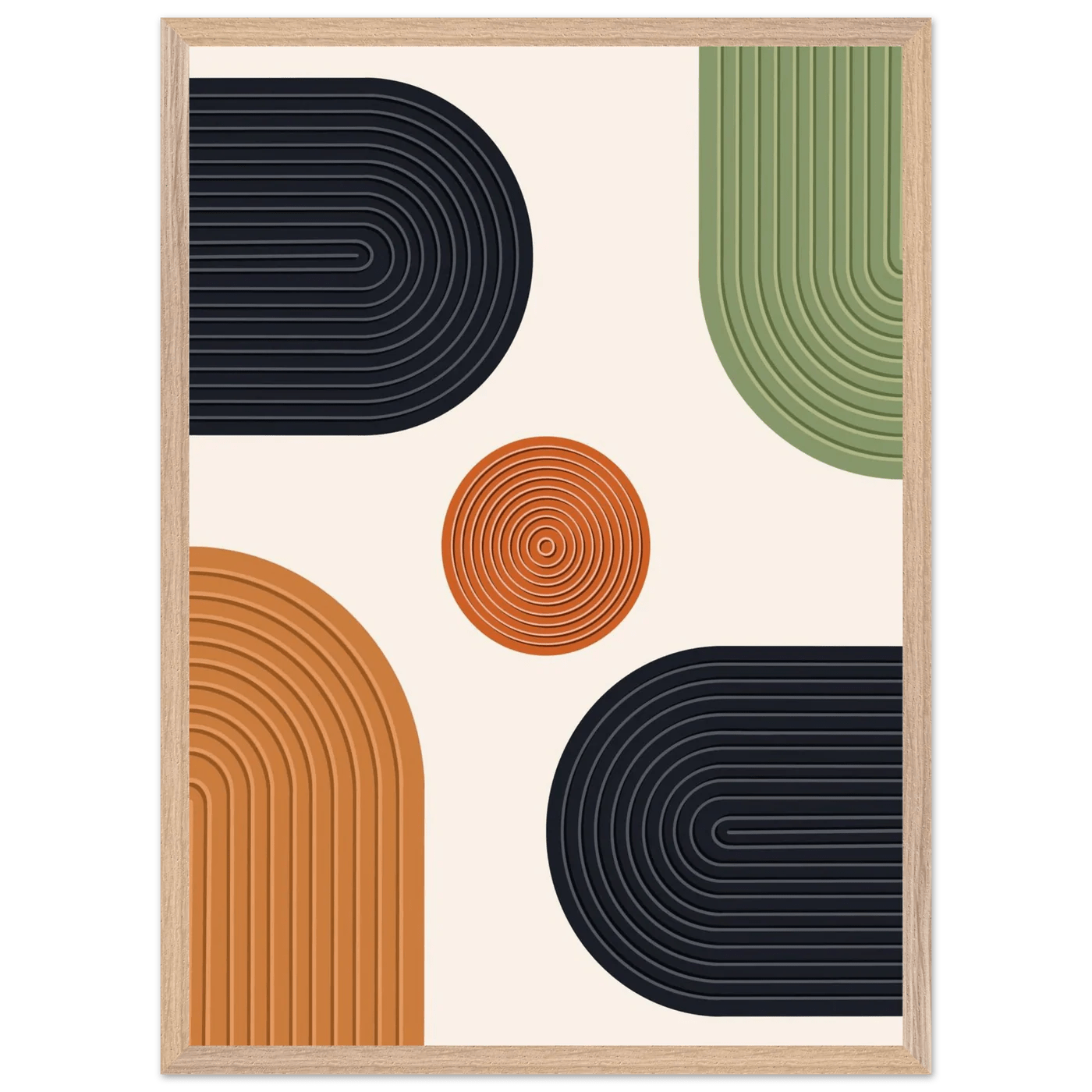 Tableau Minimaliste Convergence - La Maison Du Tableau