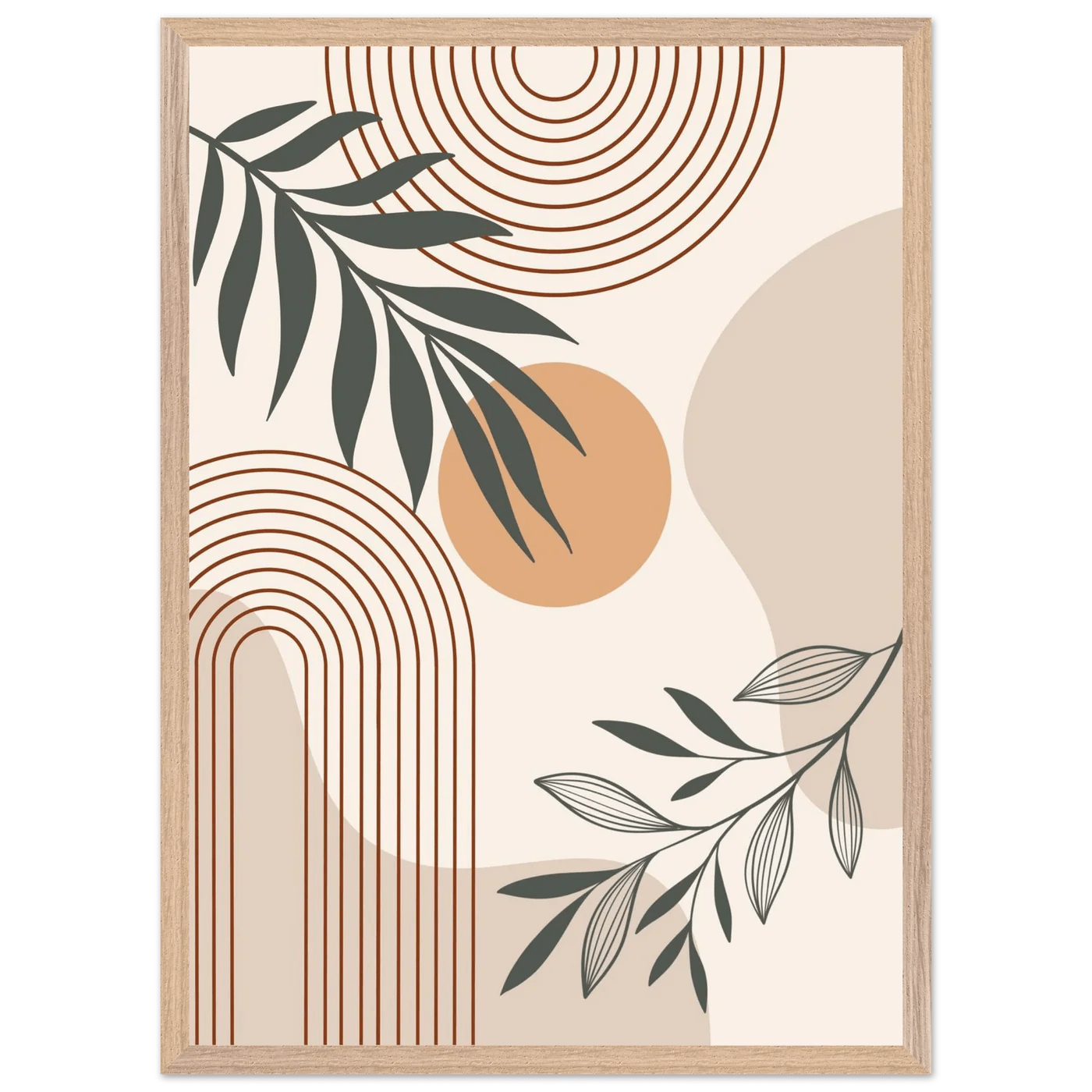 Tableau Minimaliste Élégance Nomade - La Maison Du Tableau