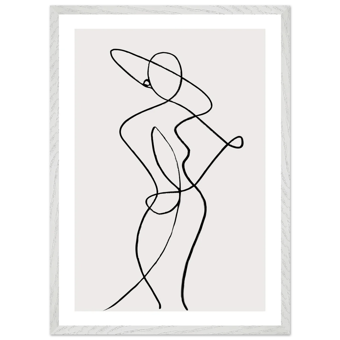 Tableau Minimaliste Femme - La Maison Du Tableau