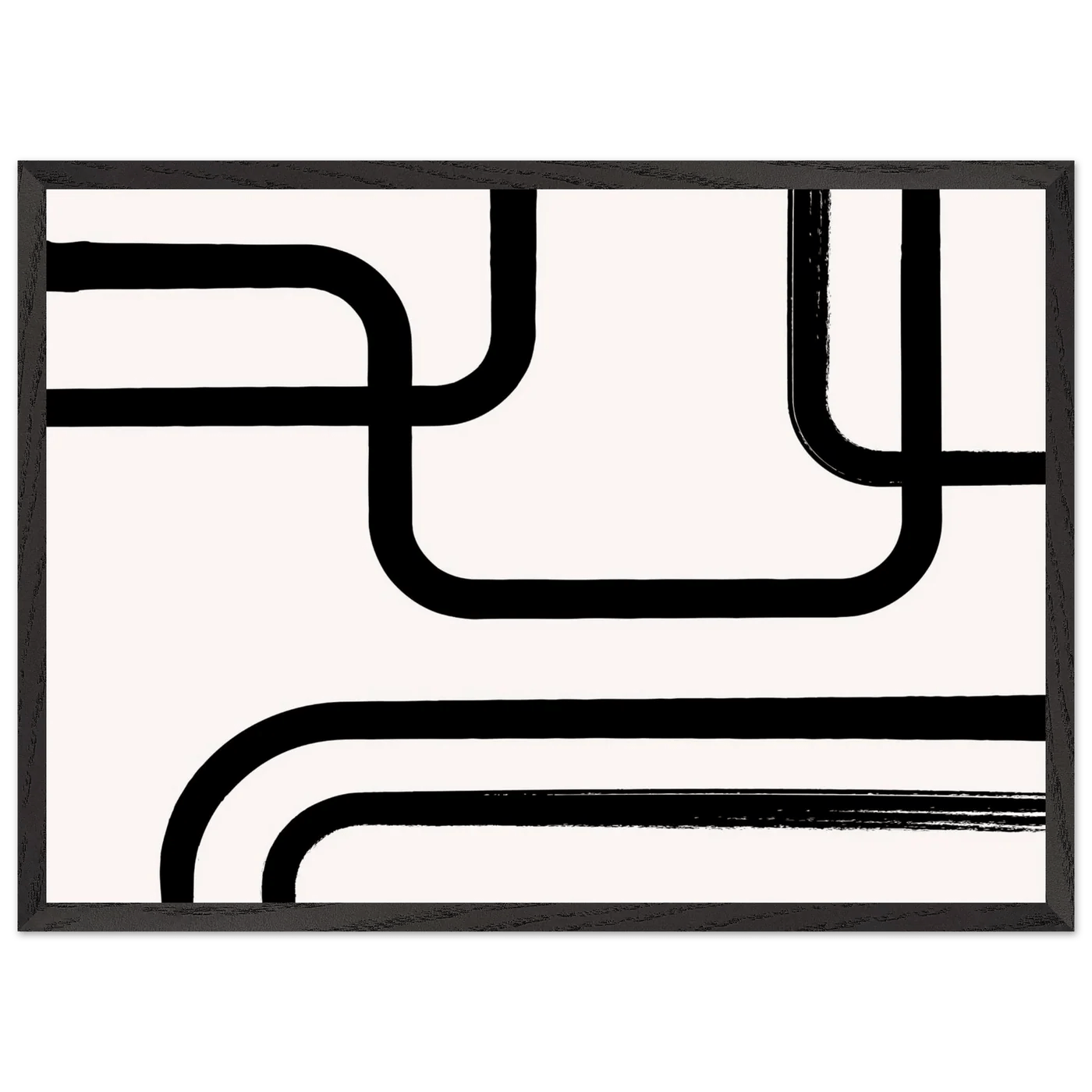 Tableau Minimaliste Lignes Contemporaines - La Maison Du Tableau