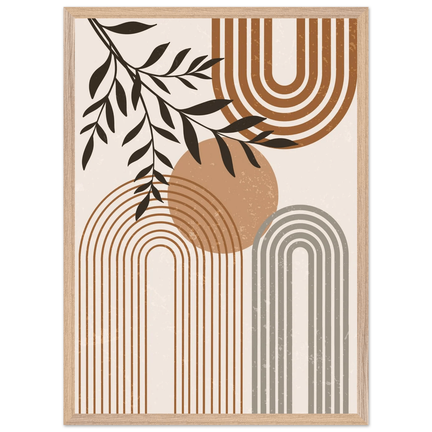 Tableau Minimaliste Rythme Nomade - La Maison Du Tableau