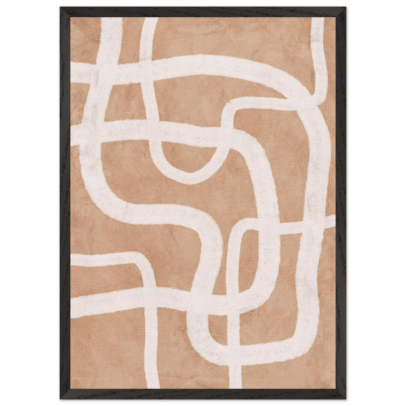 Tableau Minimaliste Terracotta - La Maison Du Tableau