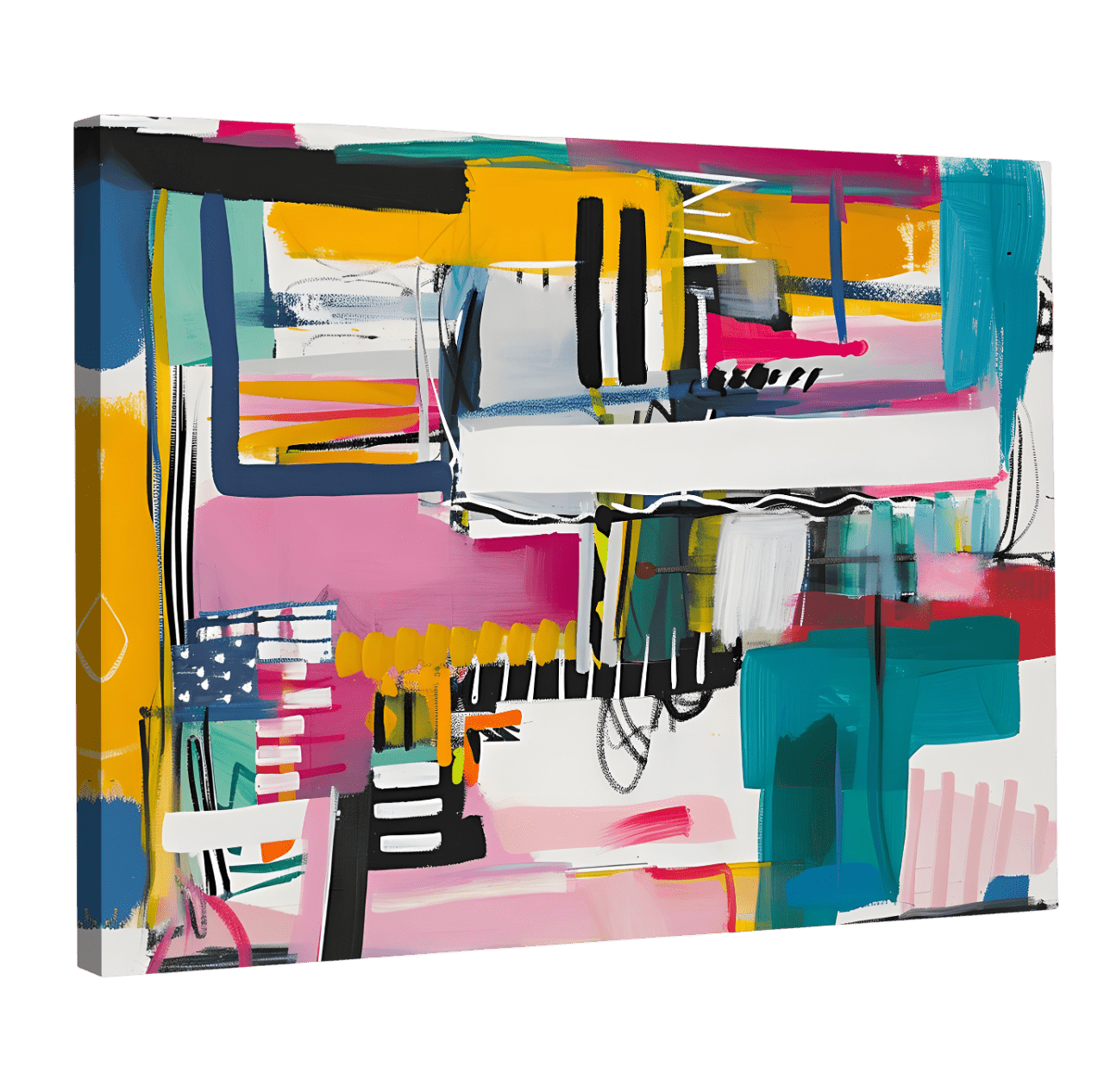 Tableau Moderne Abstrait - La Maison Du Tableau