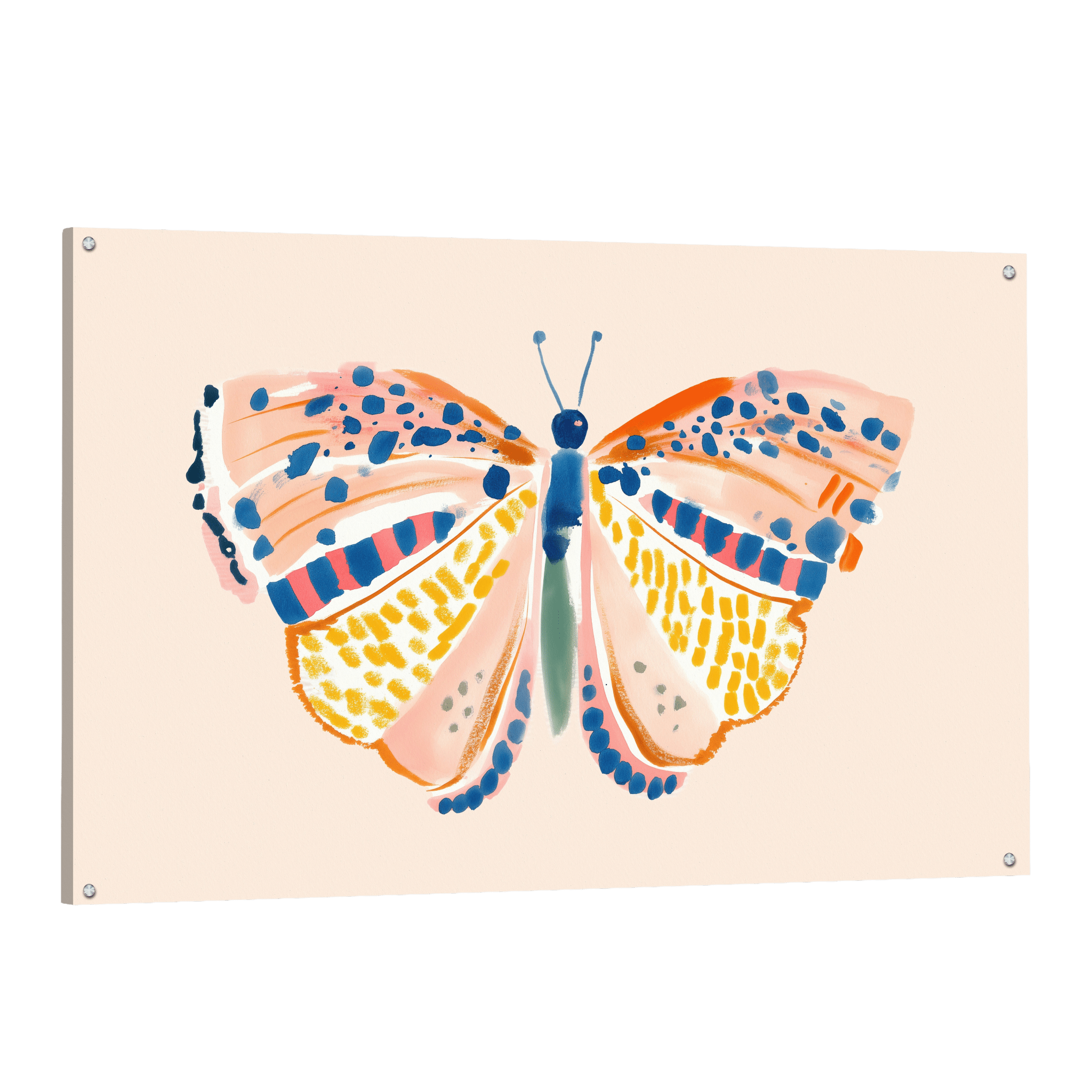 Tableau Moderne Papillon - La Maison Du Tableau