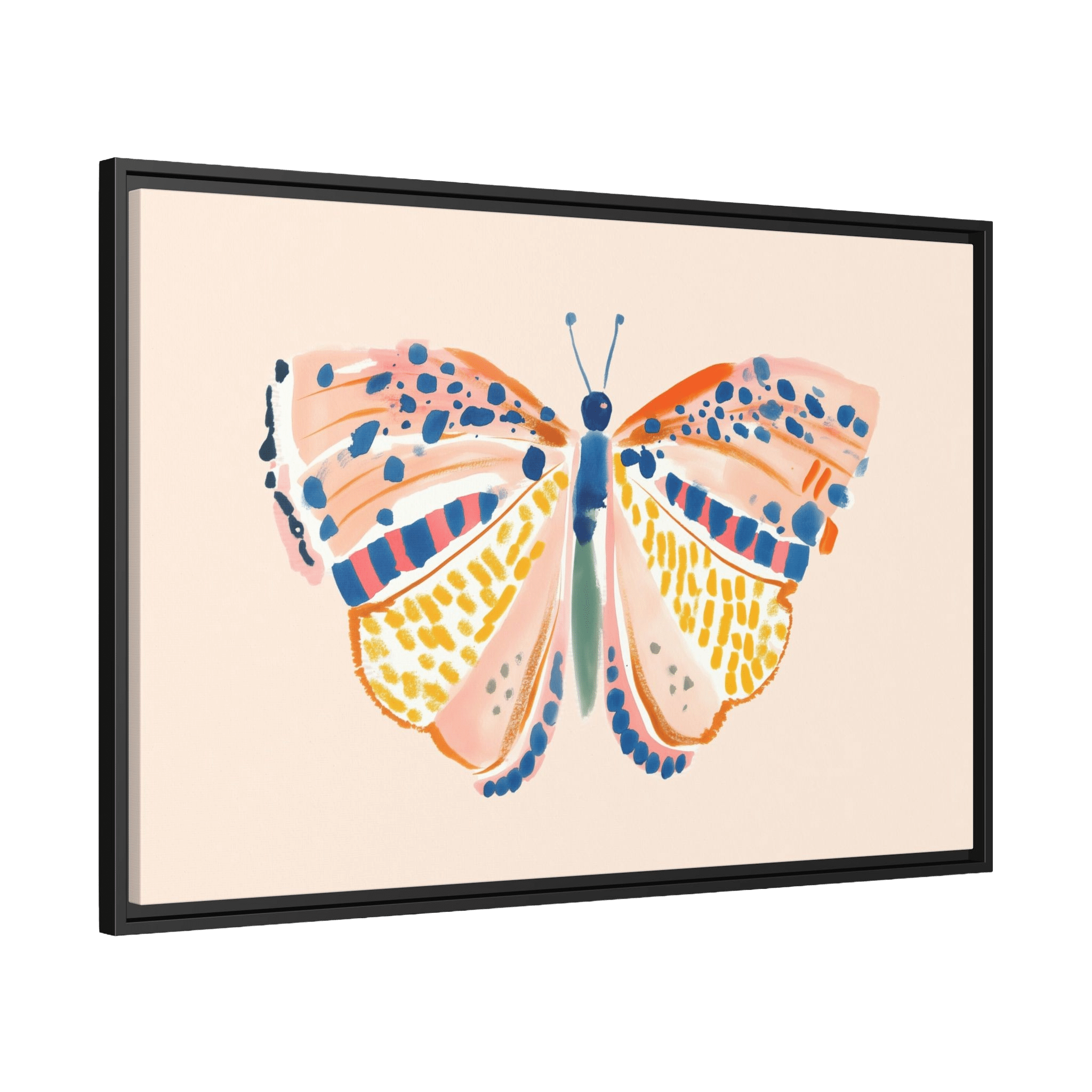 Tableau Moderne Papillon - La Maison Du Tableau