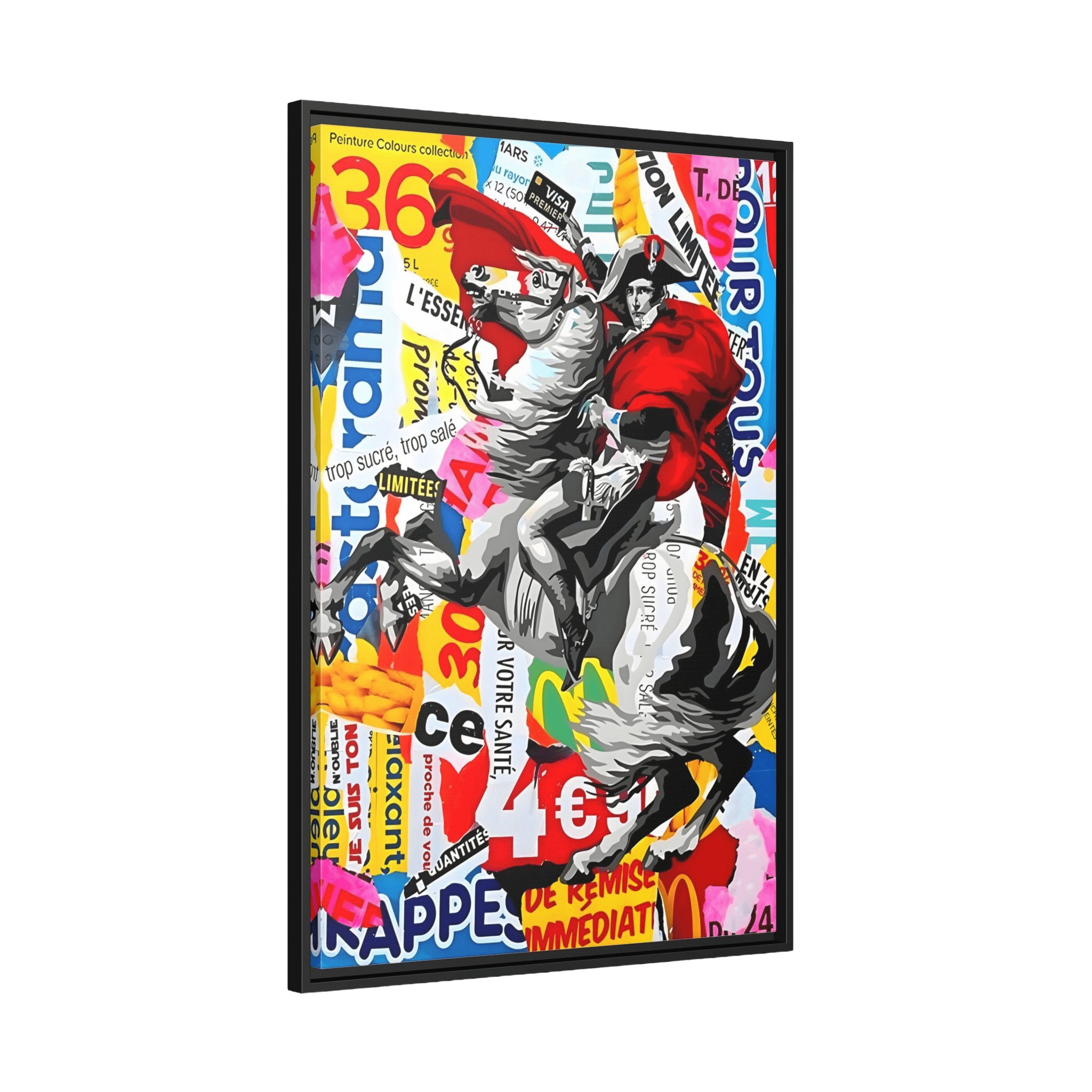 Tableau Napoléon Pop Art - La Maison Du Tableau