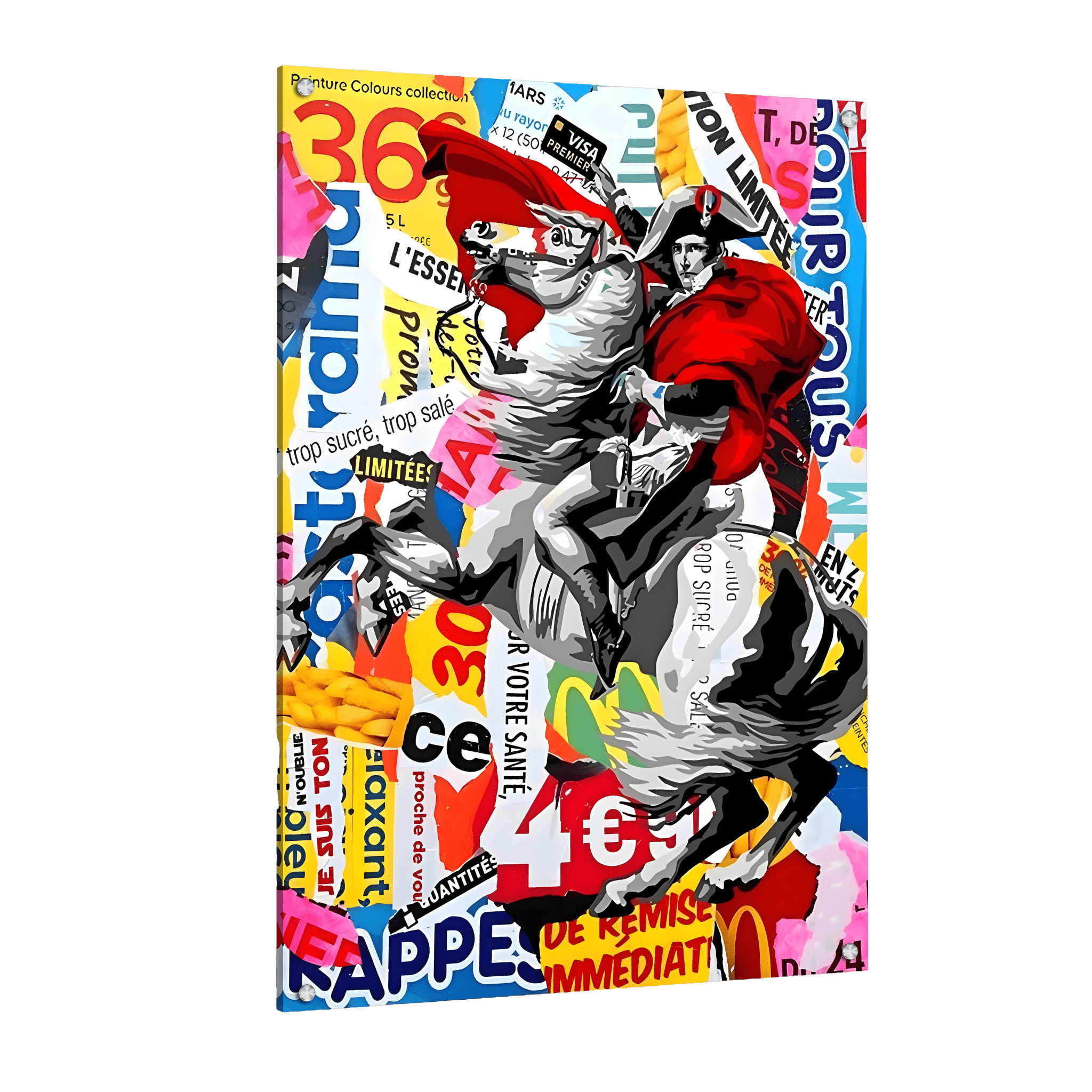 Tableau Napoléon Pop Art - La Maison Du Tableau