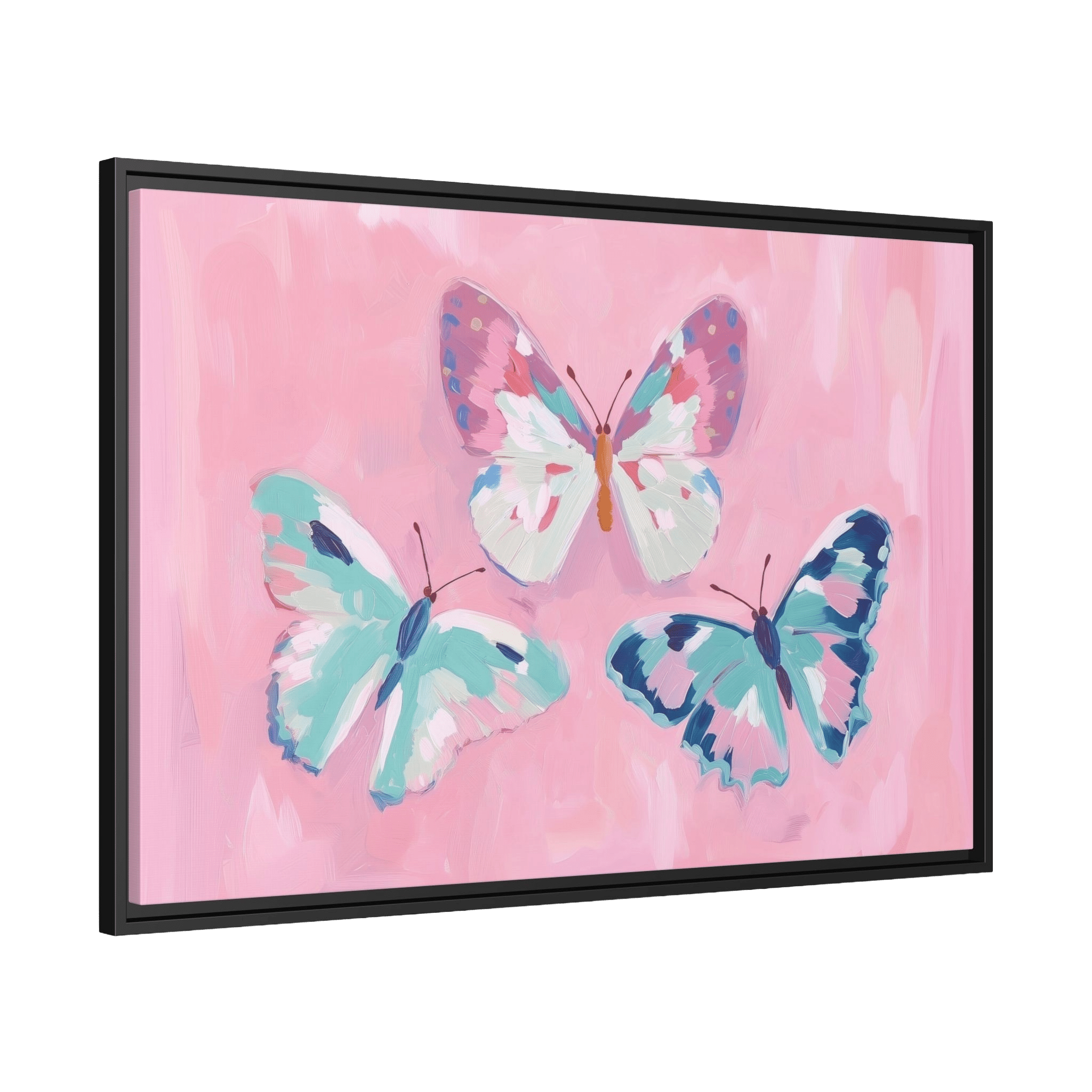 Tableau Papillons Colorés - La Maison Du Tableau