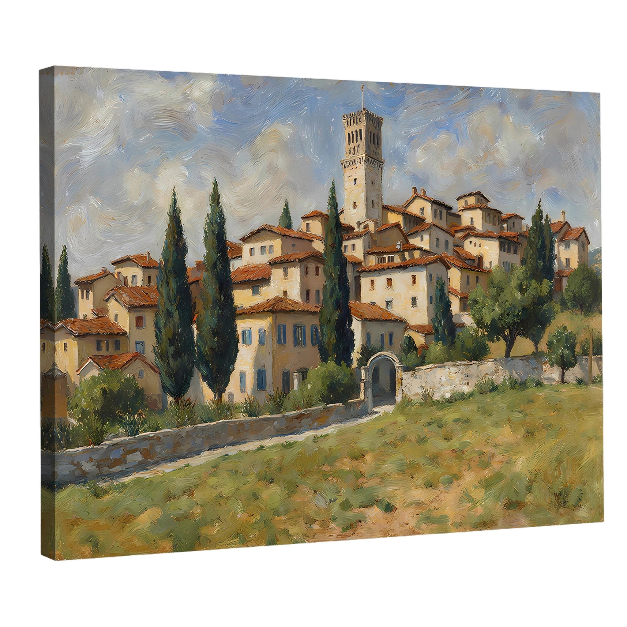 Tableau Paysage Campagne - La Maison Du Tableau