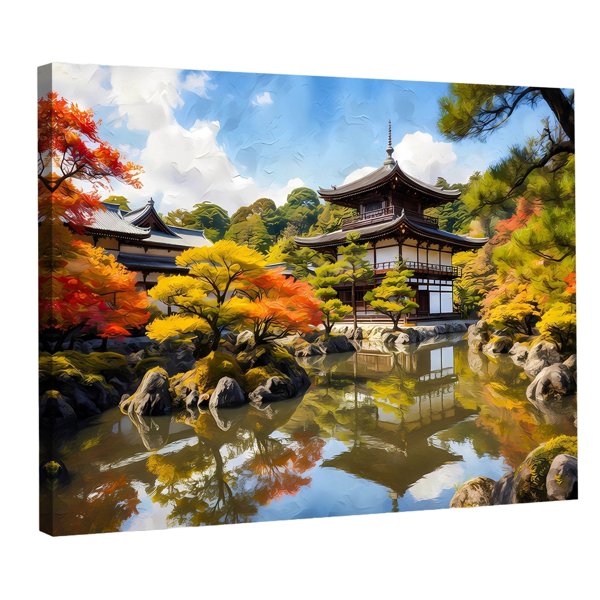 Tableau Paysage Japon - La Maison Du Tableau